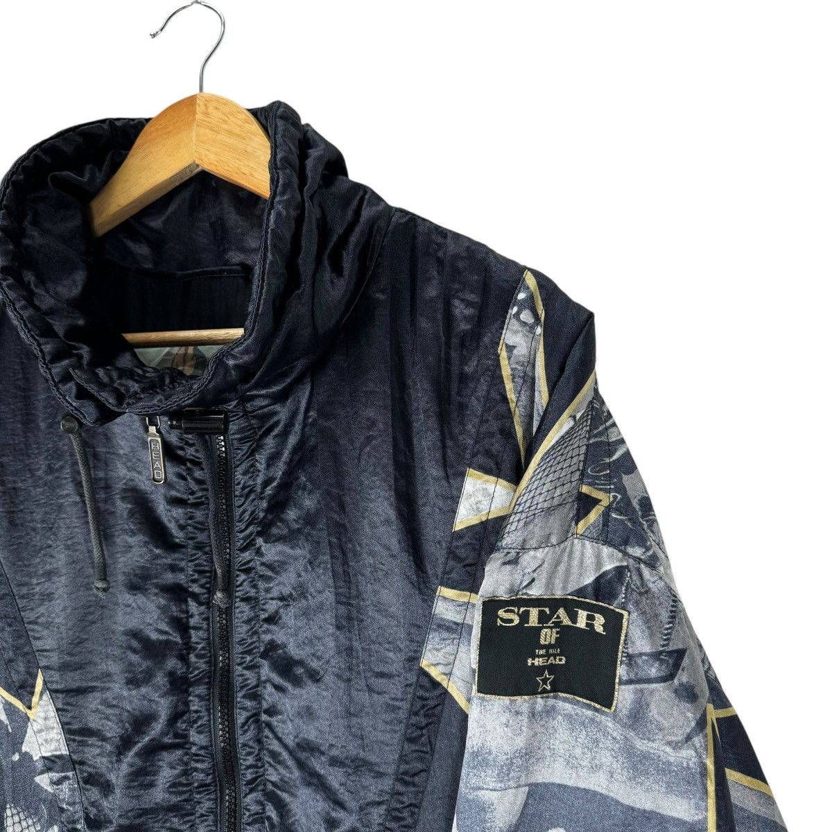 Japanese Brand × Vintage 🌟VINTAGE 90s HEAD STAR HALF ZIP SKI WEAR JACKET Size US XL / EU 56 / 4 - 8 Thumbnail