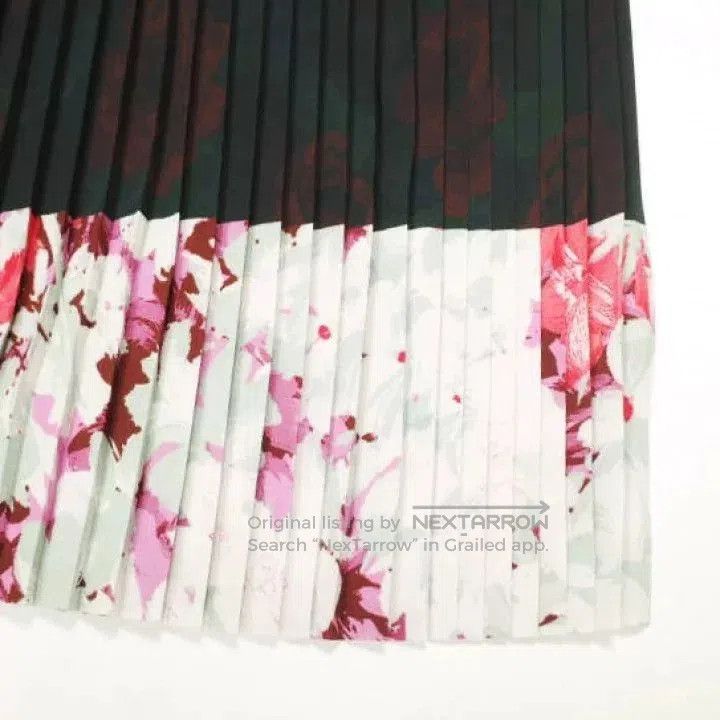 Dries Van Noten dries van noten floral pleated midi skirt. Size 26" / US 2 / IT 38 - 5 Thumbnail