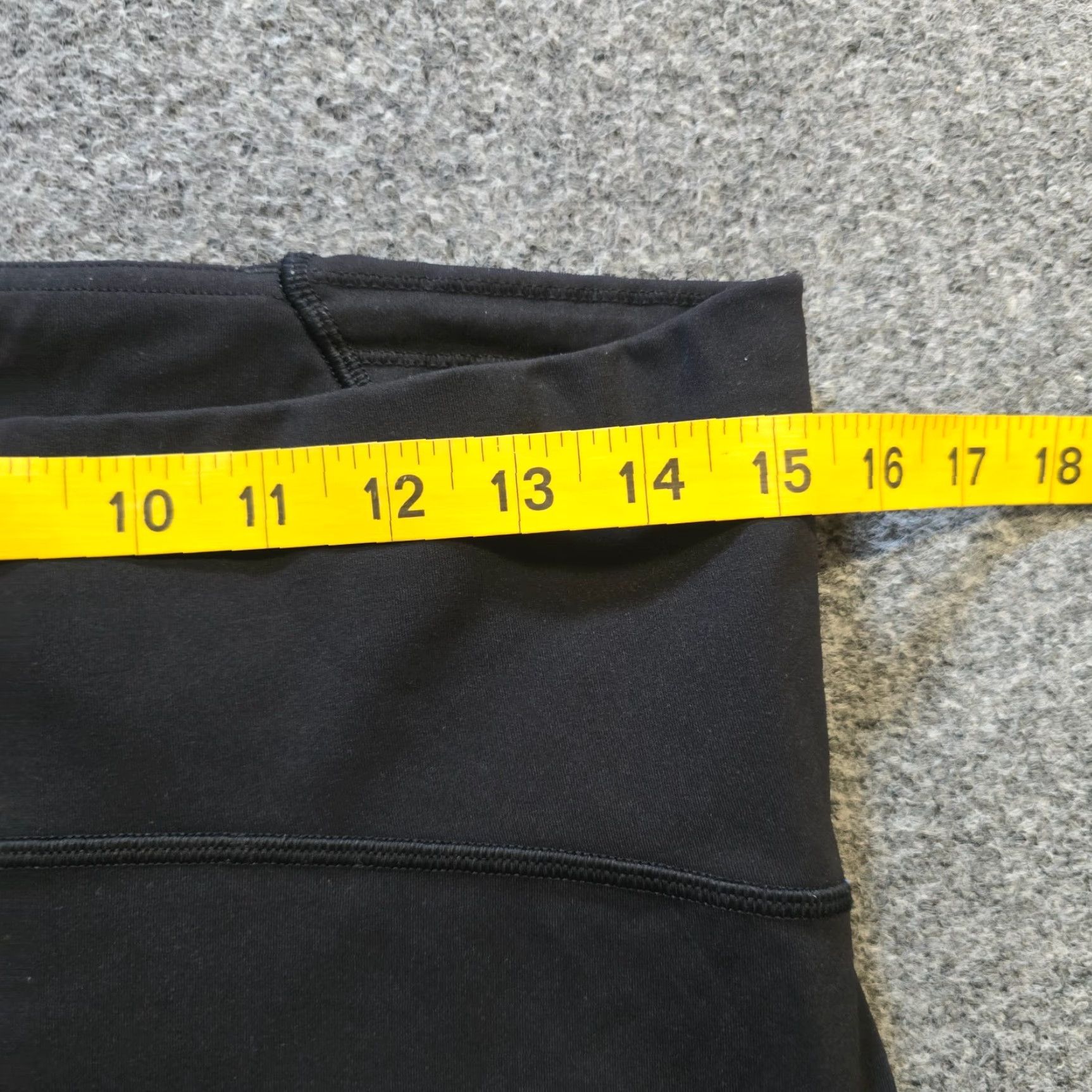 Lululemon Lululemon Pants Womens Size 12 Black Train Times Cropped Stretch Athletic Workou (typo preserved) Size 34" / US 12 / IT 48 - 5 Thumbnail