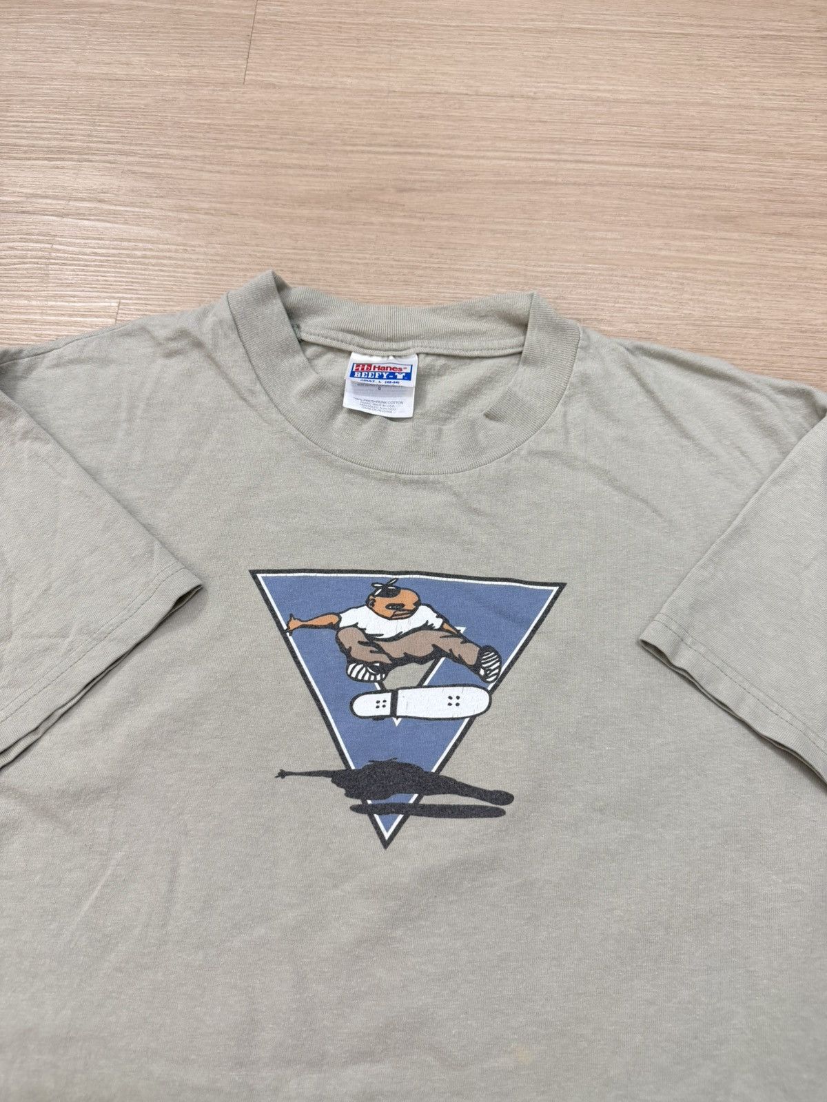 Other Vintage 90s sk8 skateboard tee Size US L / EU 52-54 / 3 - 4 Thumbnail