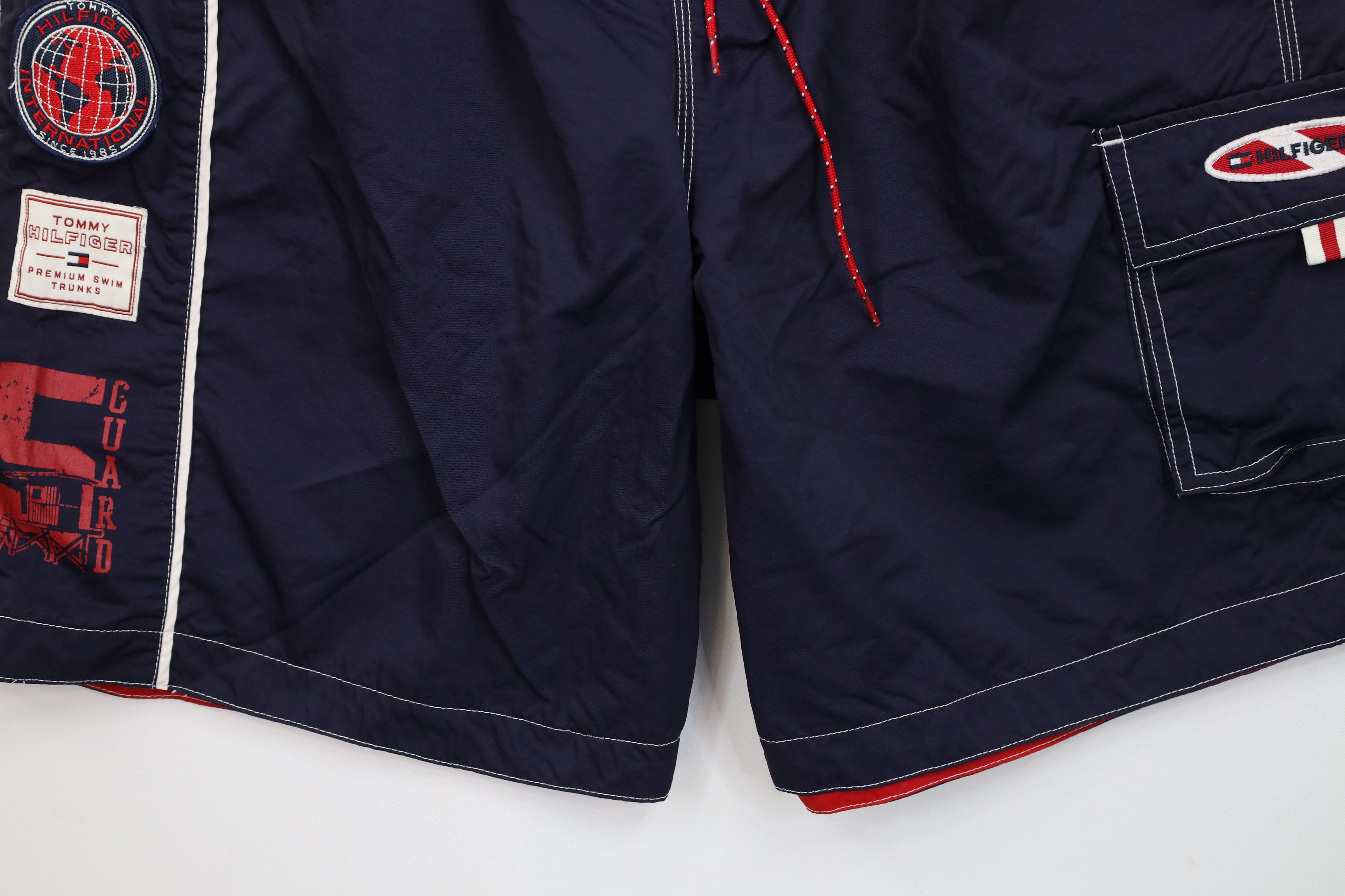 Tommy Hilfiger Vintage Y2K 2005 Tommy Hilfiger Games Lined Shorts Size US 32 / EU 48 - 4 Thumbnail