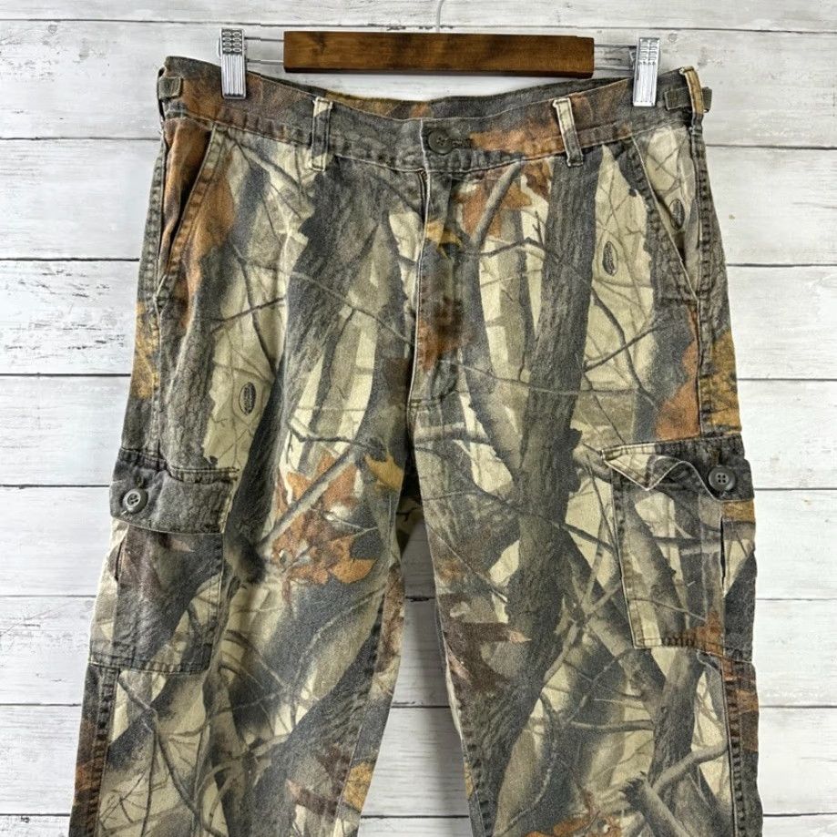Vintage Ranger Classics Mens Small Hunting Pants Realtree Hardwoods Camo Cargo 32x28 Size US 29 - 5 Thumbnail