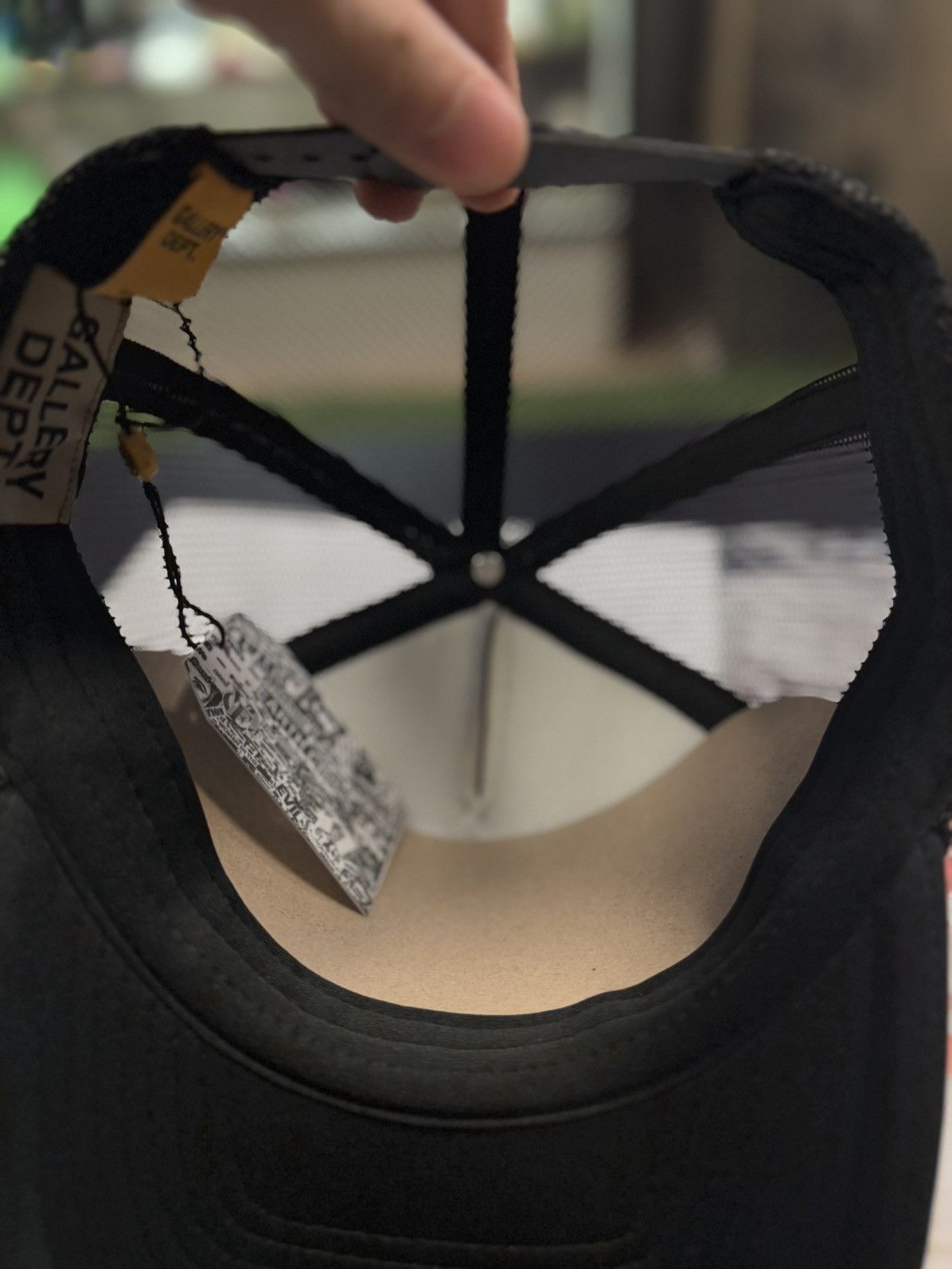 Gallery Dept. Gallery DEPT SnapBack Adjustable Hat Black Yellow (NEW) Size ONE SIZE - 9 Thumbnail