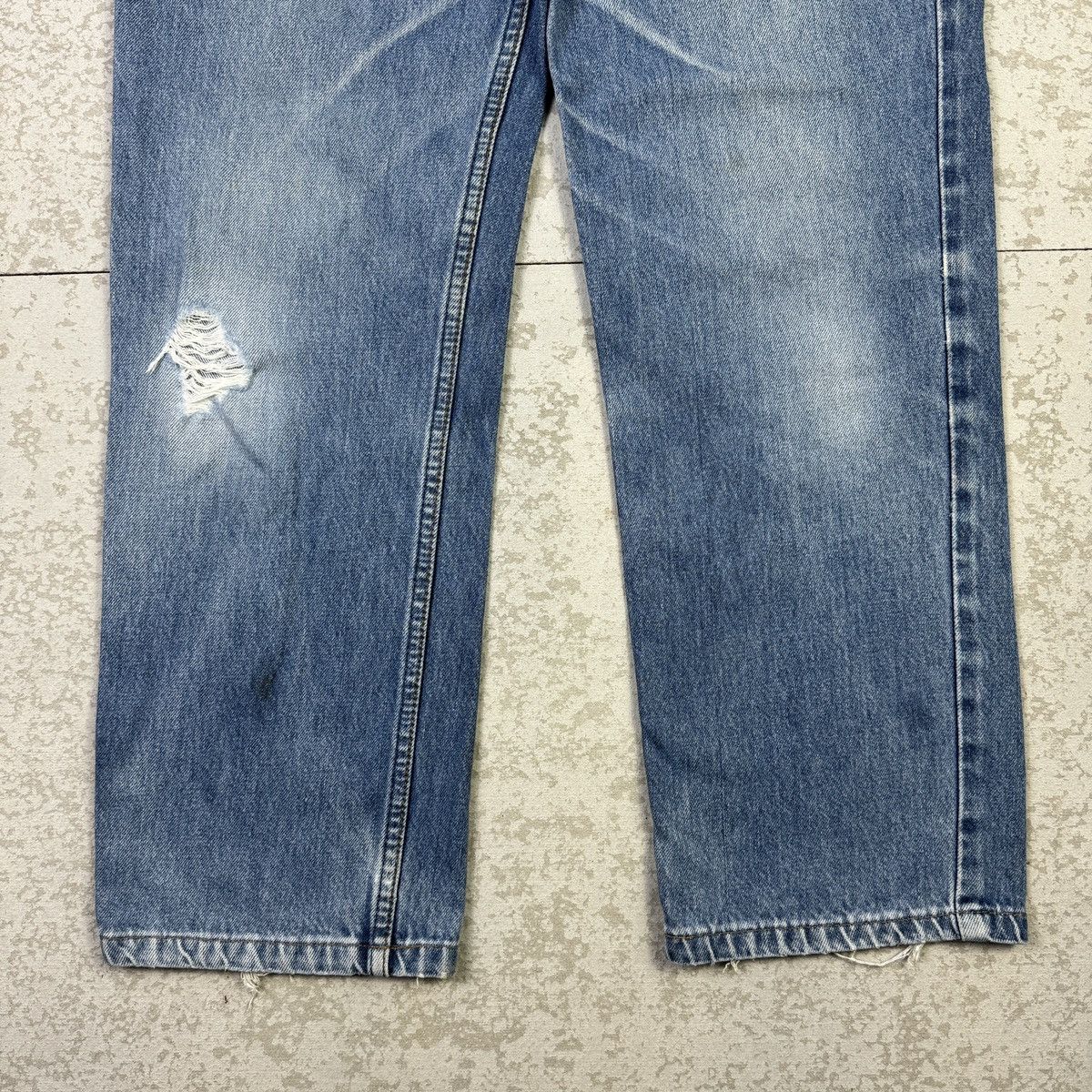Levi's × Vintage 💥Vintage 90’s Levis 515 Faded Blue Light Wash Denim Size US 31 - 6 Thumbnail