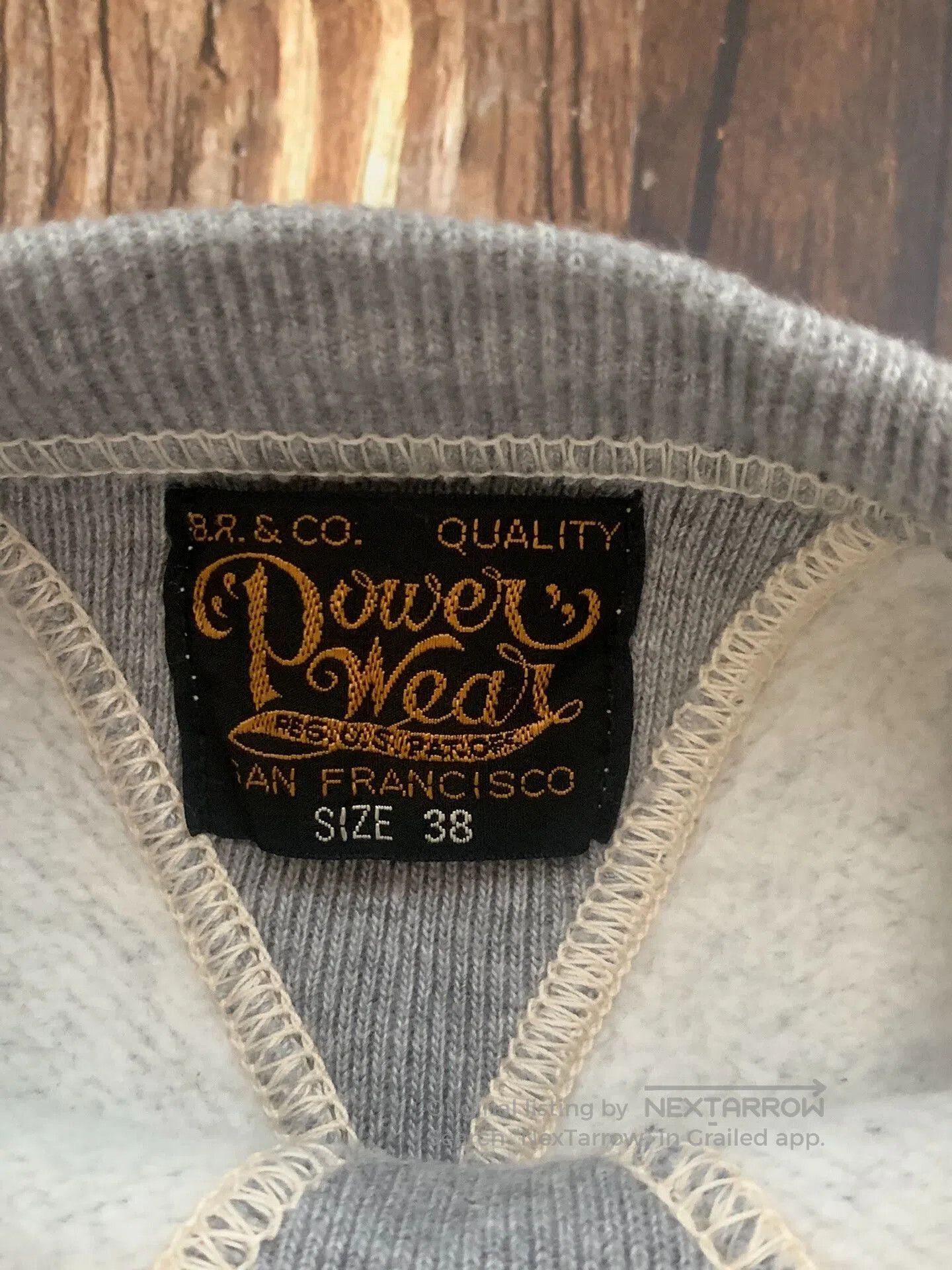 Freewheelers gray short sleeve sweatshirt with print. Size US M / EU 48-50 / 2 - 5 Thumbnail