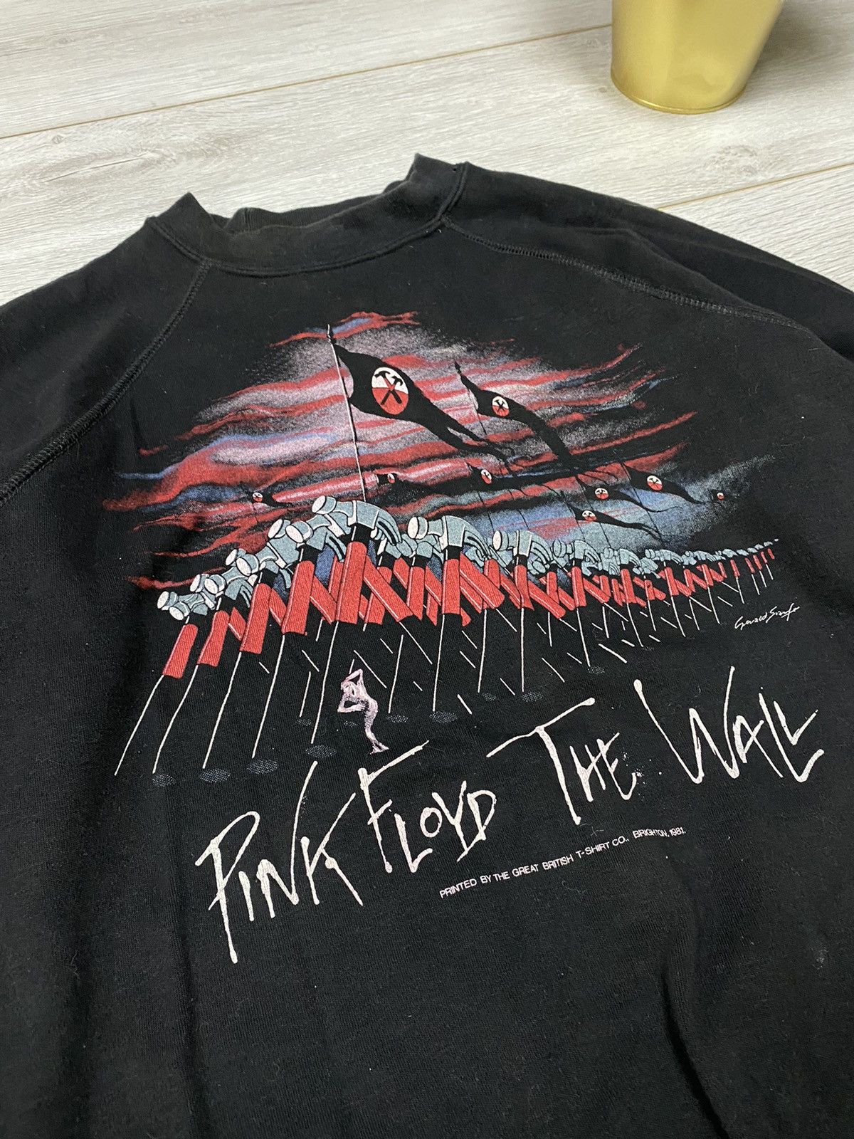 Vintage Pink Floyd 1981 the wall vintage sweatshirt Size US M / EU 48-50 / 2 - 7 Thumbnail
