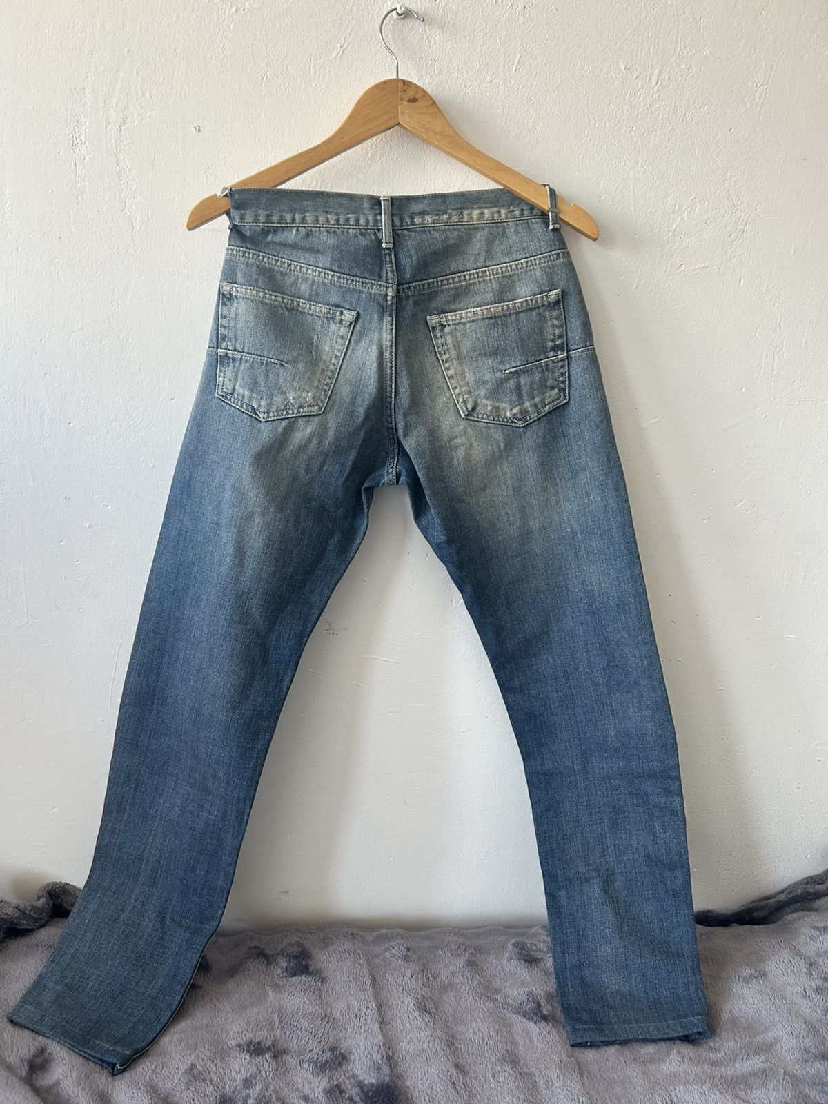 Dior 2011 Dior Homme KVA Distressed Jeans Size US 31 - 5 Thumbnail