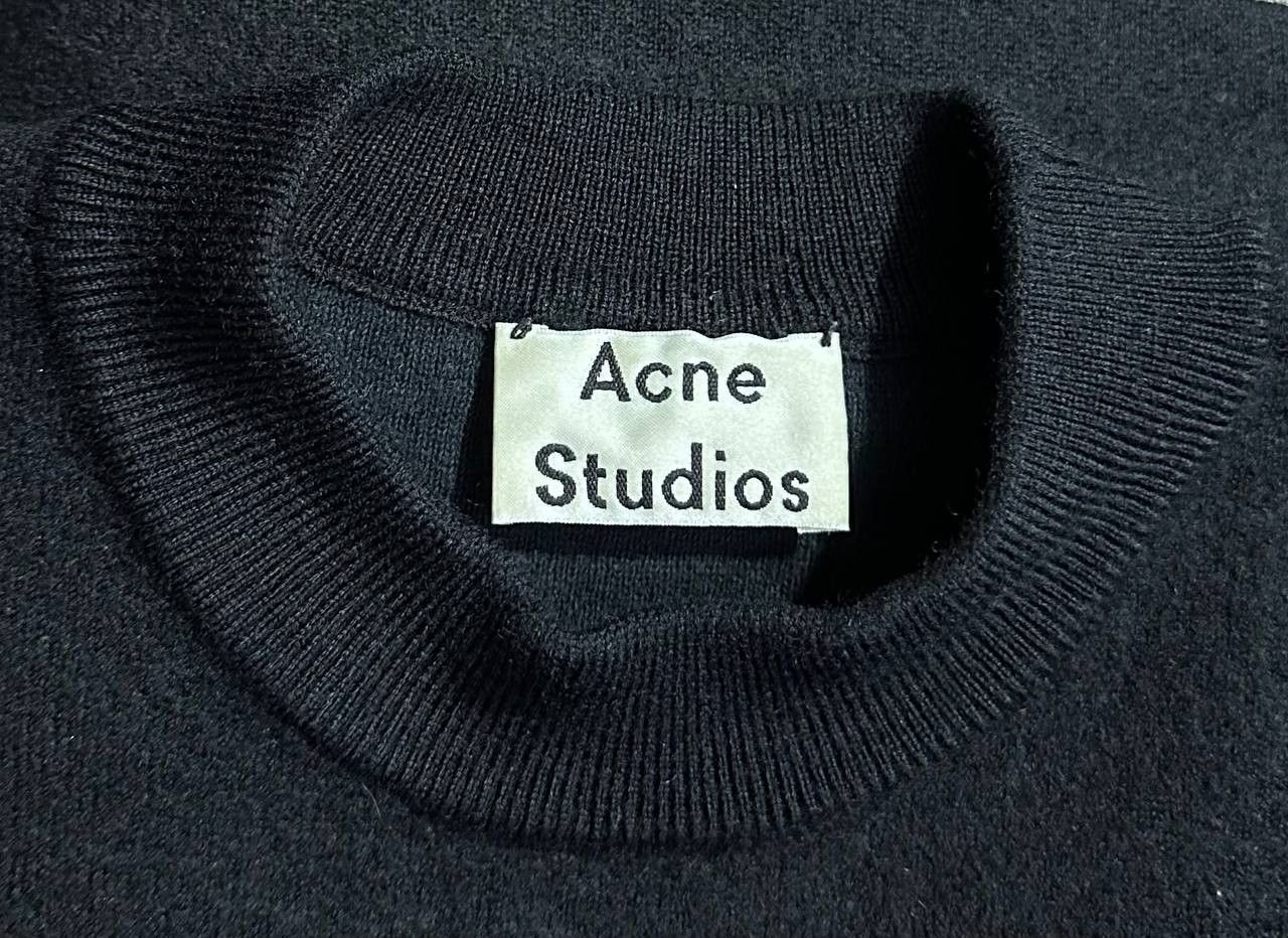 Acne Studios ACNE STUDIOS NICHA Merino Wool Sweater Black cotton Size US M / EU 48-50 / 2 - 6 Thumbnail