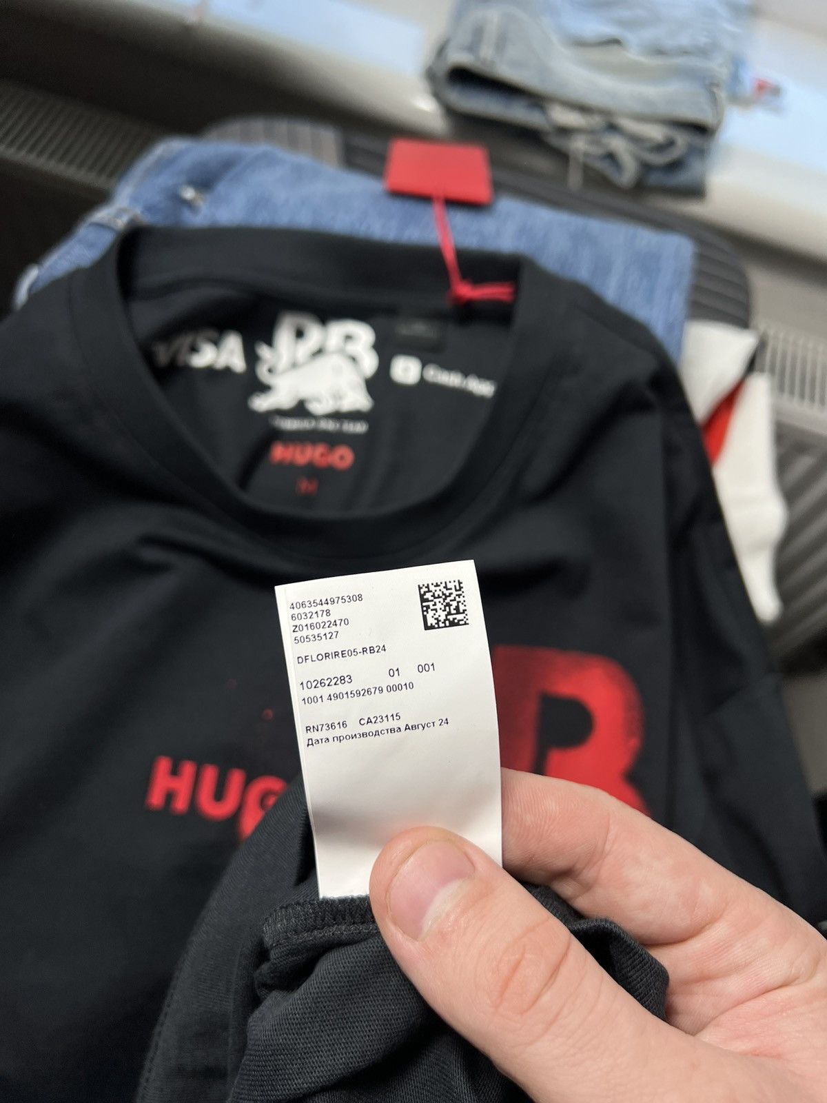 Hugo HUGO Red Bull Racing F1 Oversized T-Shirt Visa Cash App Size US M / EU 48-50 / 2 - 14 Thumbnail