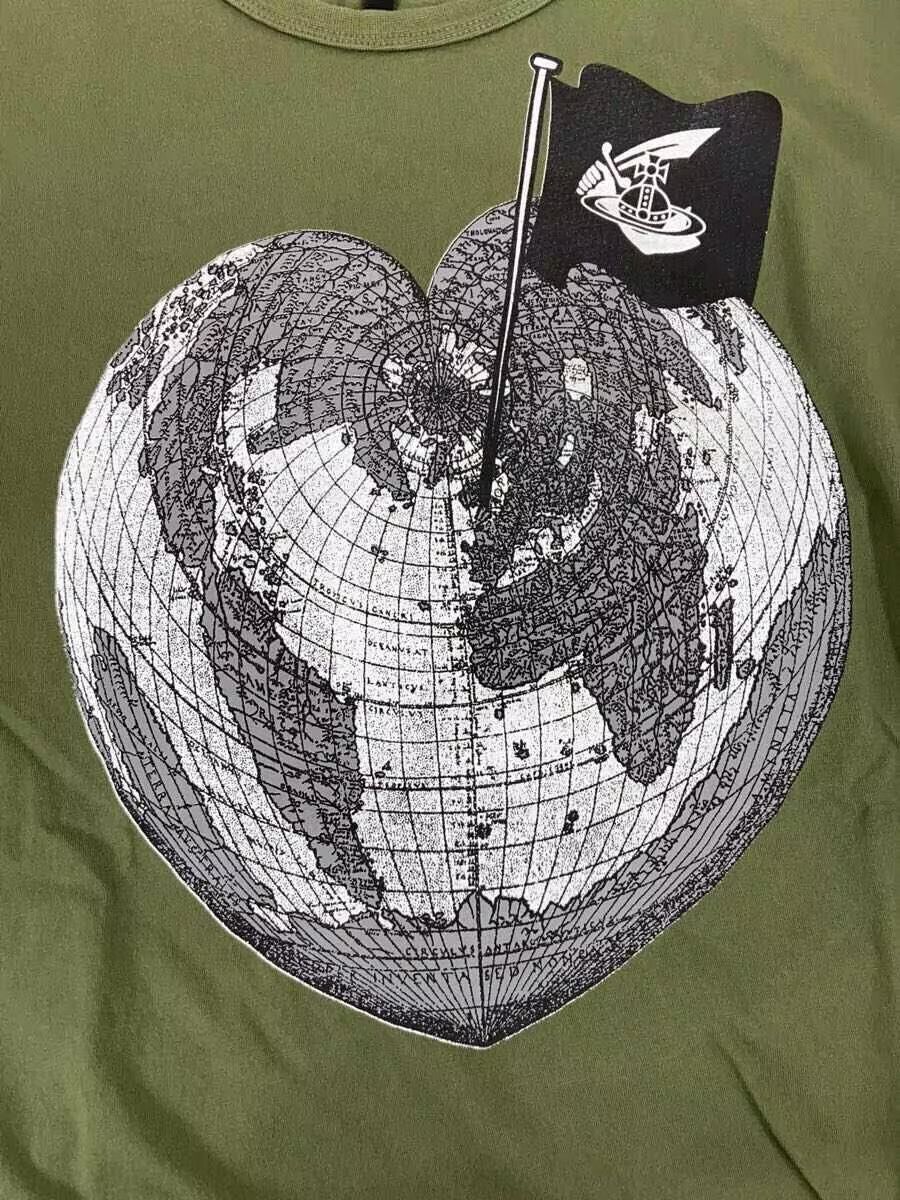 Vivienne Westwood Heart Globe Orb Tee Size US L / EU 52-54 / 3 - 3 Thumbnail
