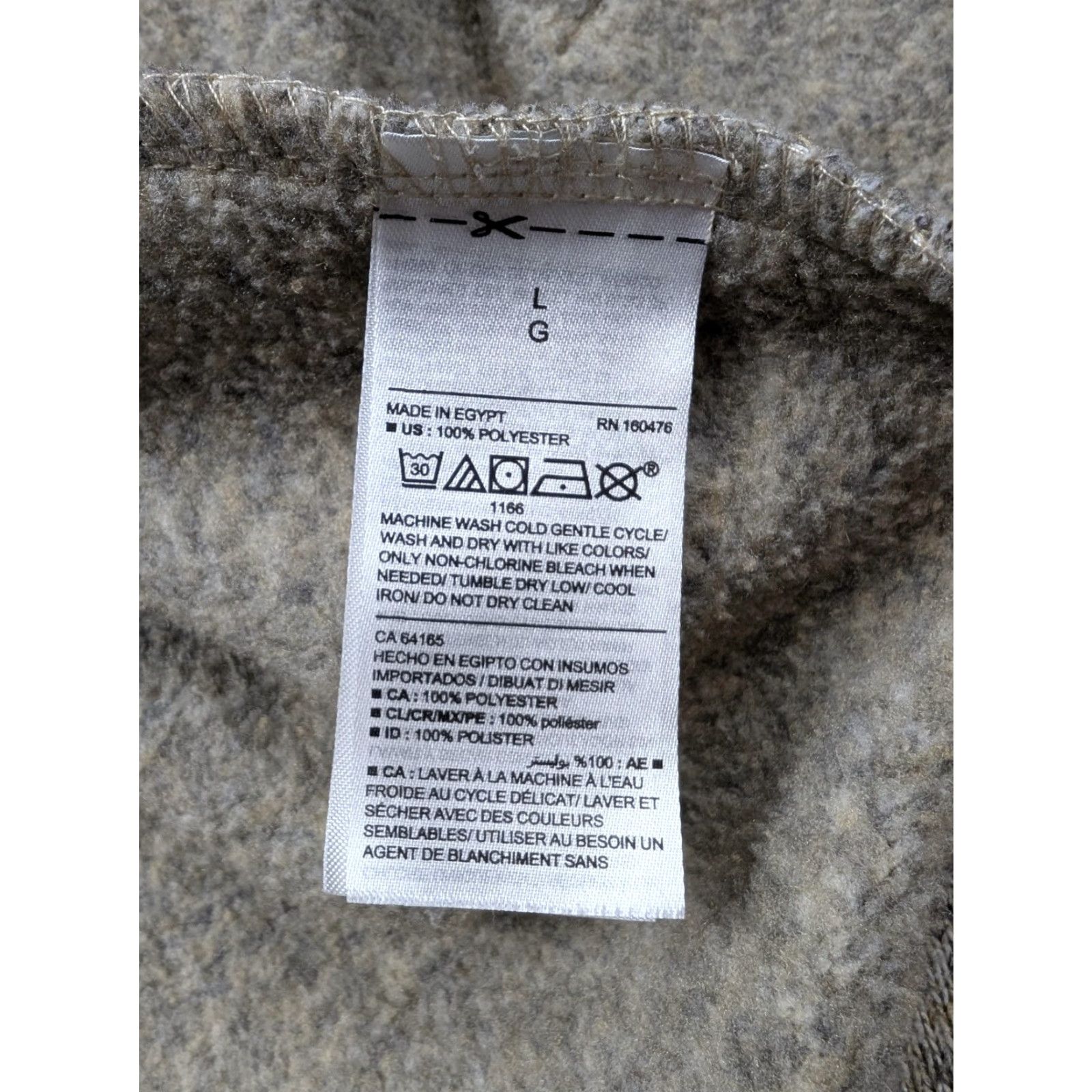 Old Navy Old Navy Full Zip Sweater Mens Large Oatmeal Heather Grandpacore Layering Cozy Size L / US 10 / IT 46 - 7 Thumbnail