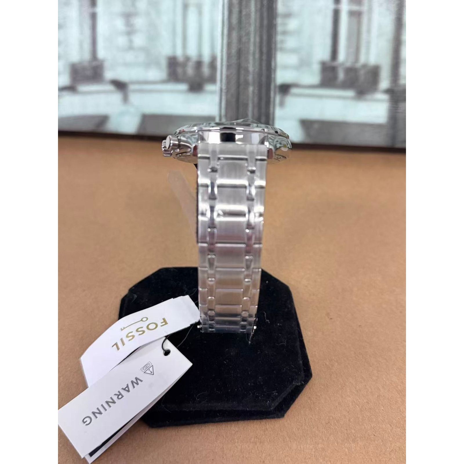 Fossil Fossil BQM7101 Fenmore Stainless Steel Watch 44mm Size ONE SIZE - 6 Thumbnail