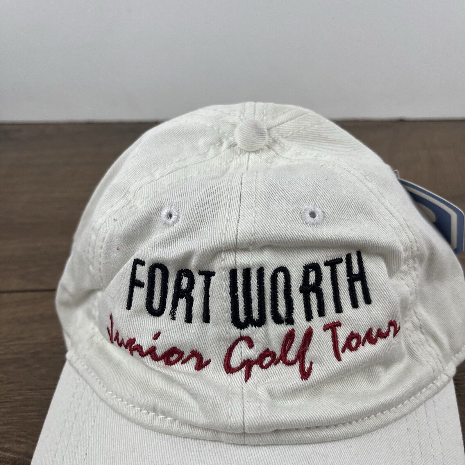Other Fort Worth Hat Junior Golf Tour Hat White Cap Hat Adjustable Size ONE SIZE - 7 Thumbnail