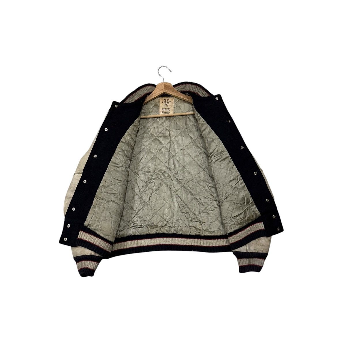 Japanese Brand Vintage Switch Baseball Champs Wool Leather Varsity Jacket Size US M / EU 48-50 / 2 - 16 Thumbnail