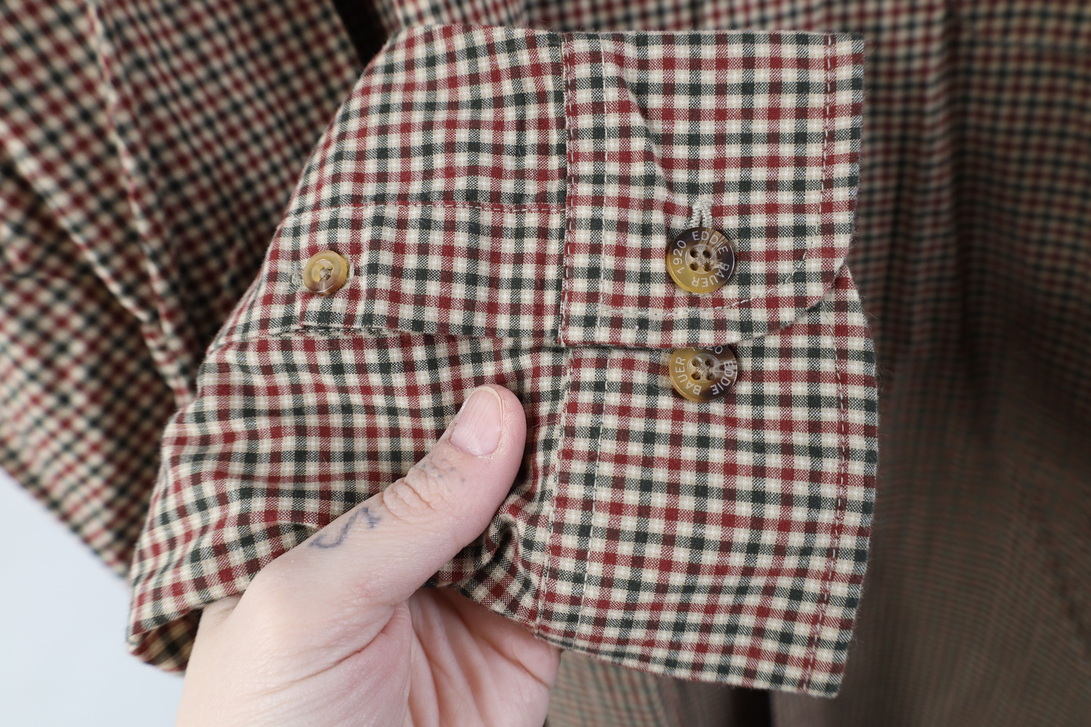 Eddie Bauer Deadstock Vintage 90s Y2K Eddie Bauer Button Down Shirt Size US XL / EU 56 / 4 - 8 Thumbnail