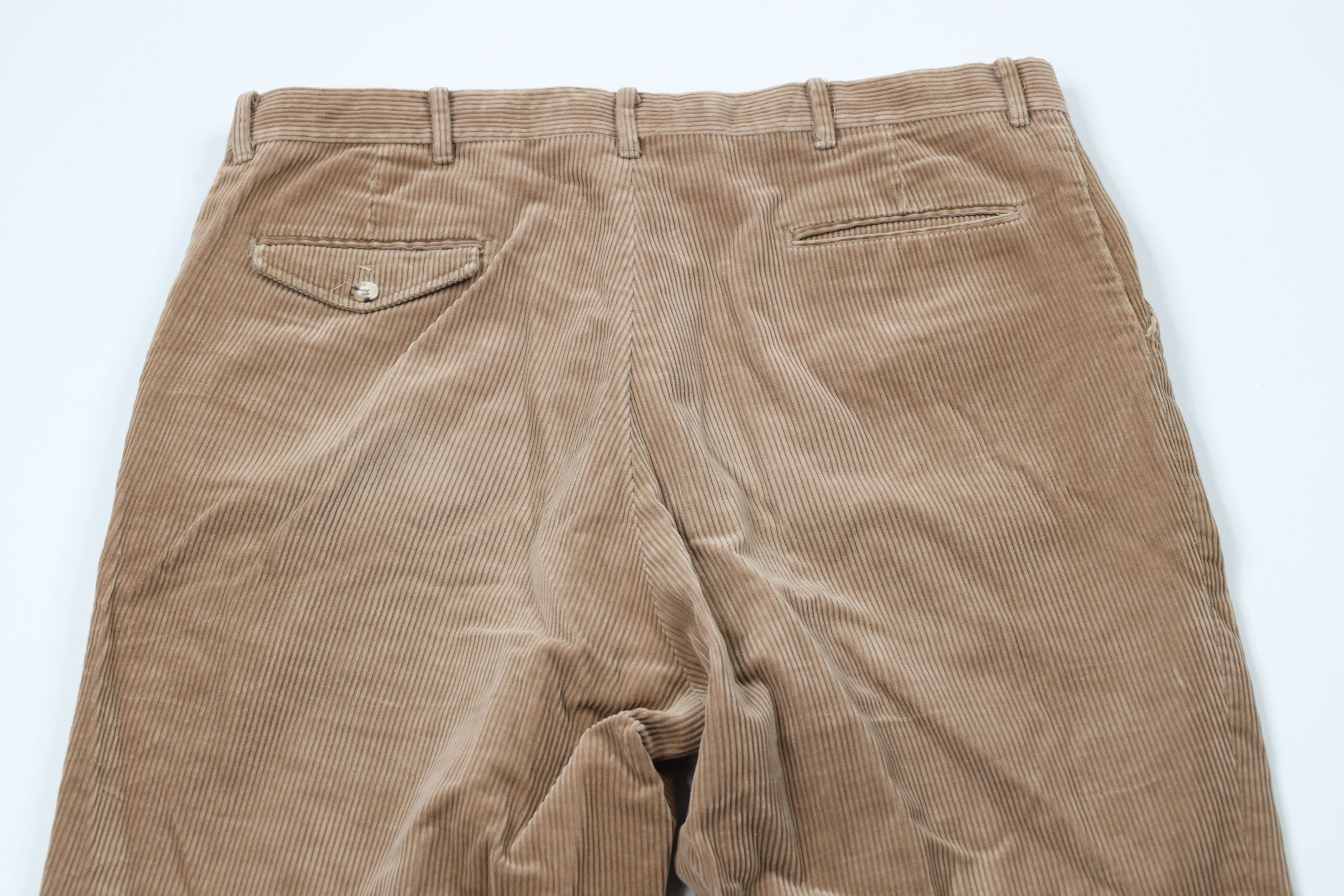 Vintage Vintage 90s Streetwear Relaxed Wide Leg Corduroy Chino Pants Size US 38 / EU 54 - 11 Thumbnail