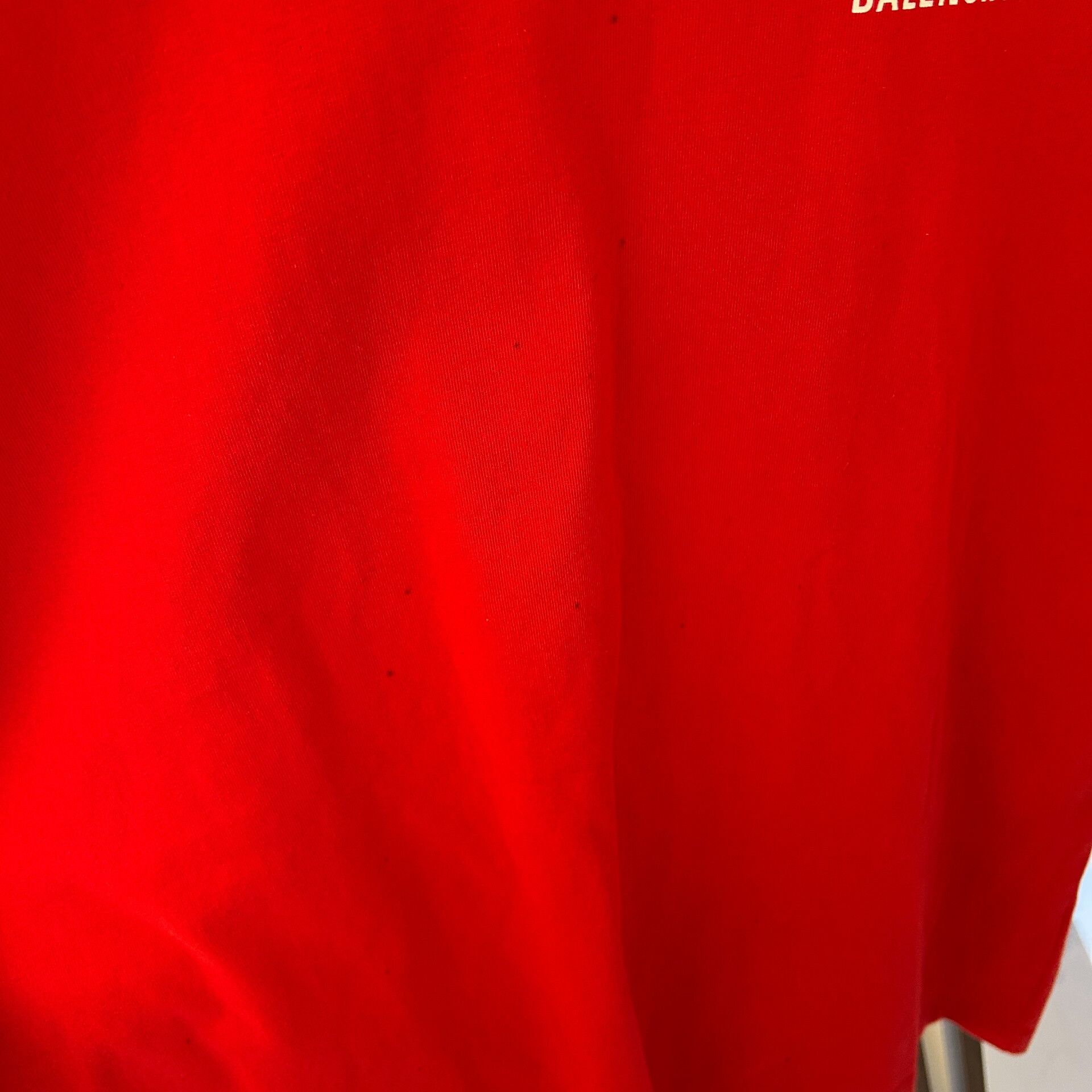 Balenciaga balenciaga red logo short sleeve t-shirt Size US M / EU 48-50 / 2 - 3 Thumbnail