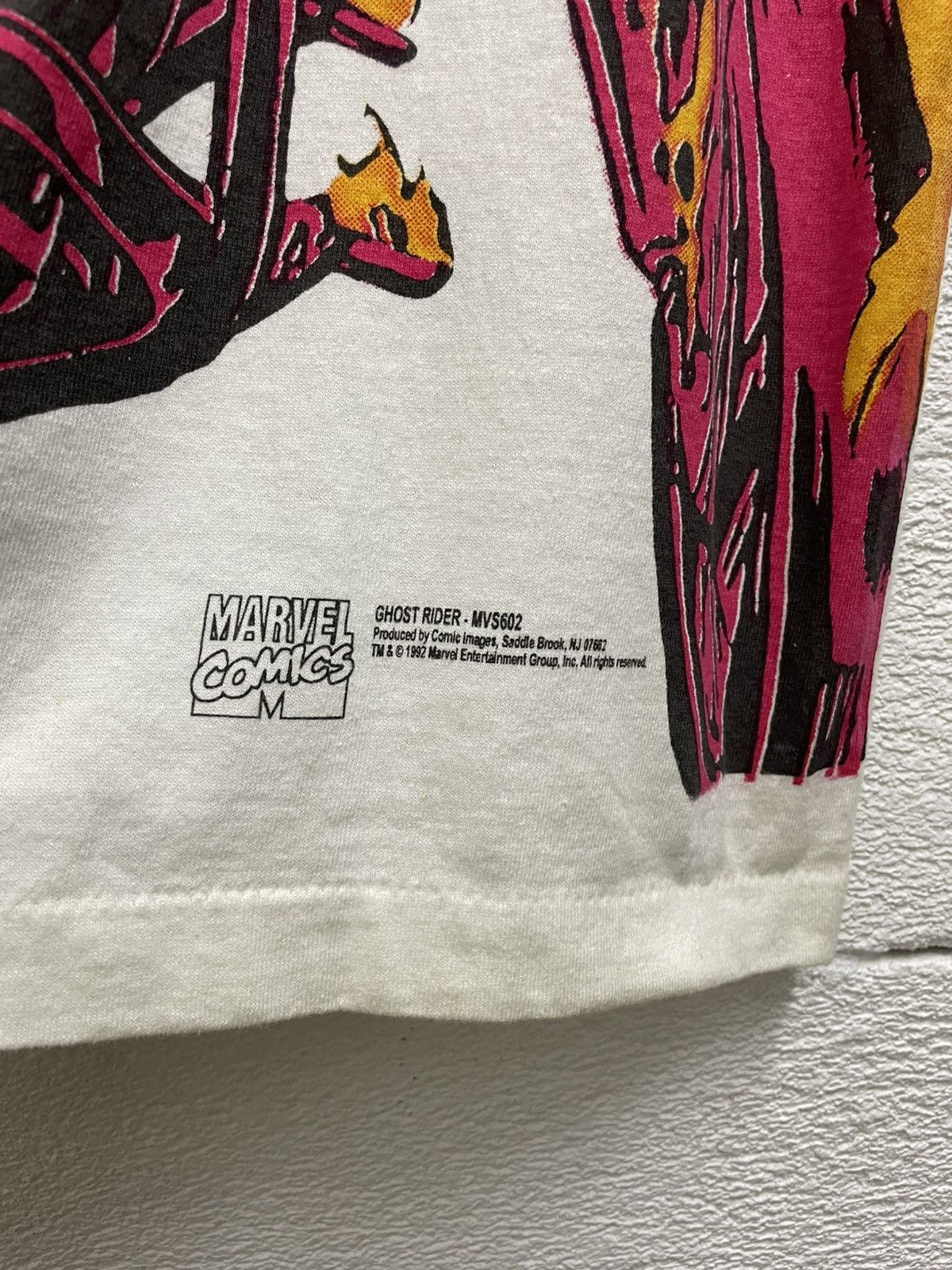 Marvel Comics Custom Overprint Ghost Rider Tee Size US L / EU 52-54 / 3 - 11 Thumbnail