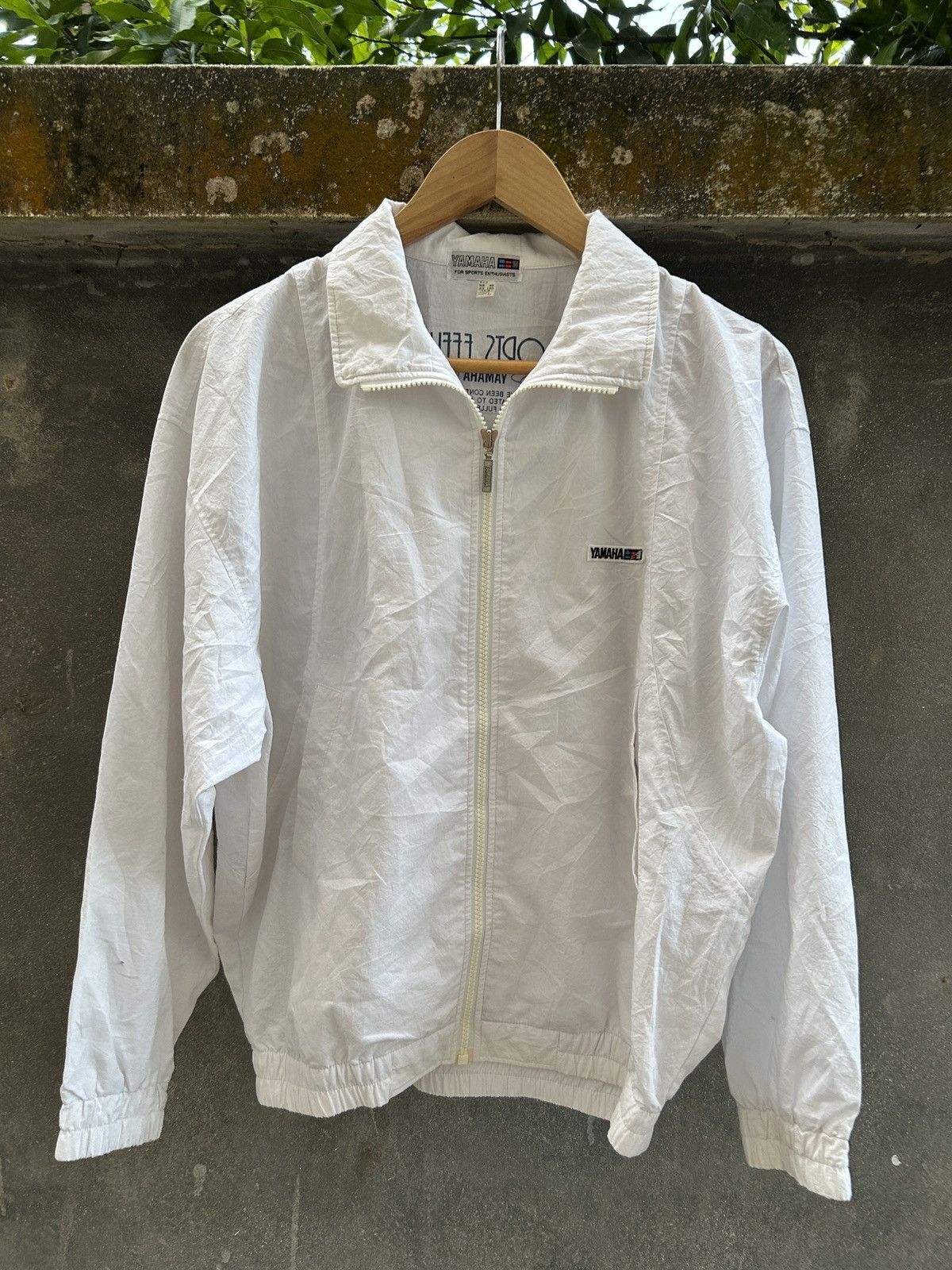 Vintage × Yamaha Vintage Yamaha jacket White Size US S / EU 44-46 / 1 - 1 Thumbnail