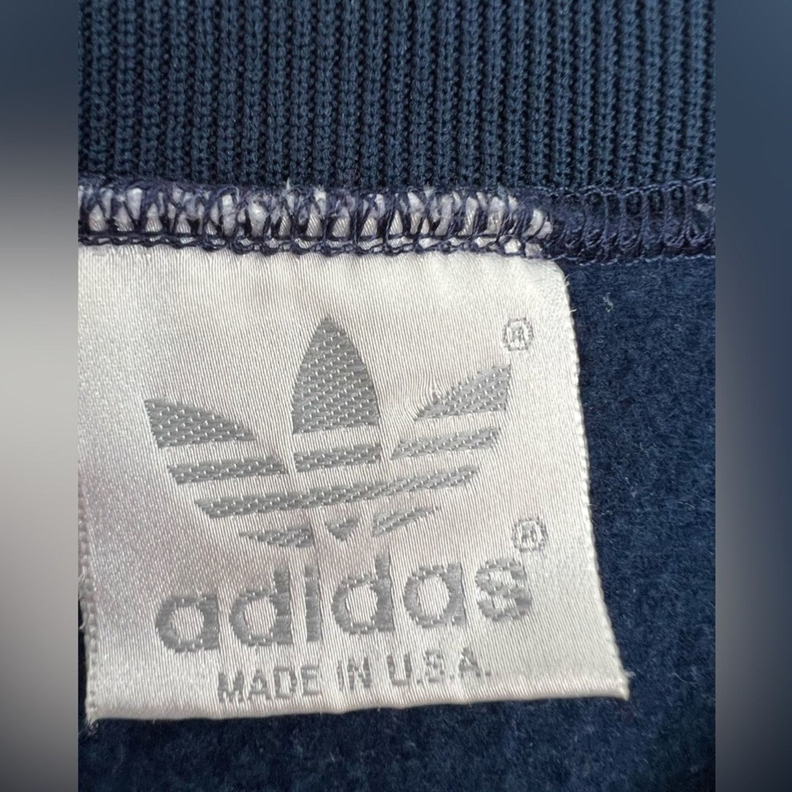 Adidas Vintage 1960’s 70’s Adidas Jacket Tracksuit Zip Made In USA Size US M / EU 48-50 / 2 - 6 Thumbnail