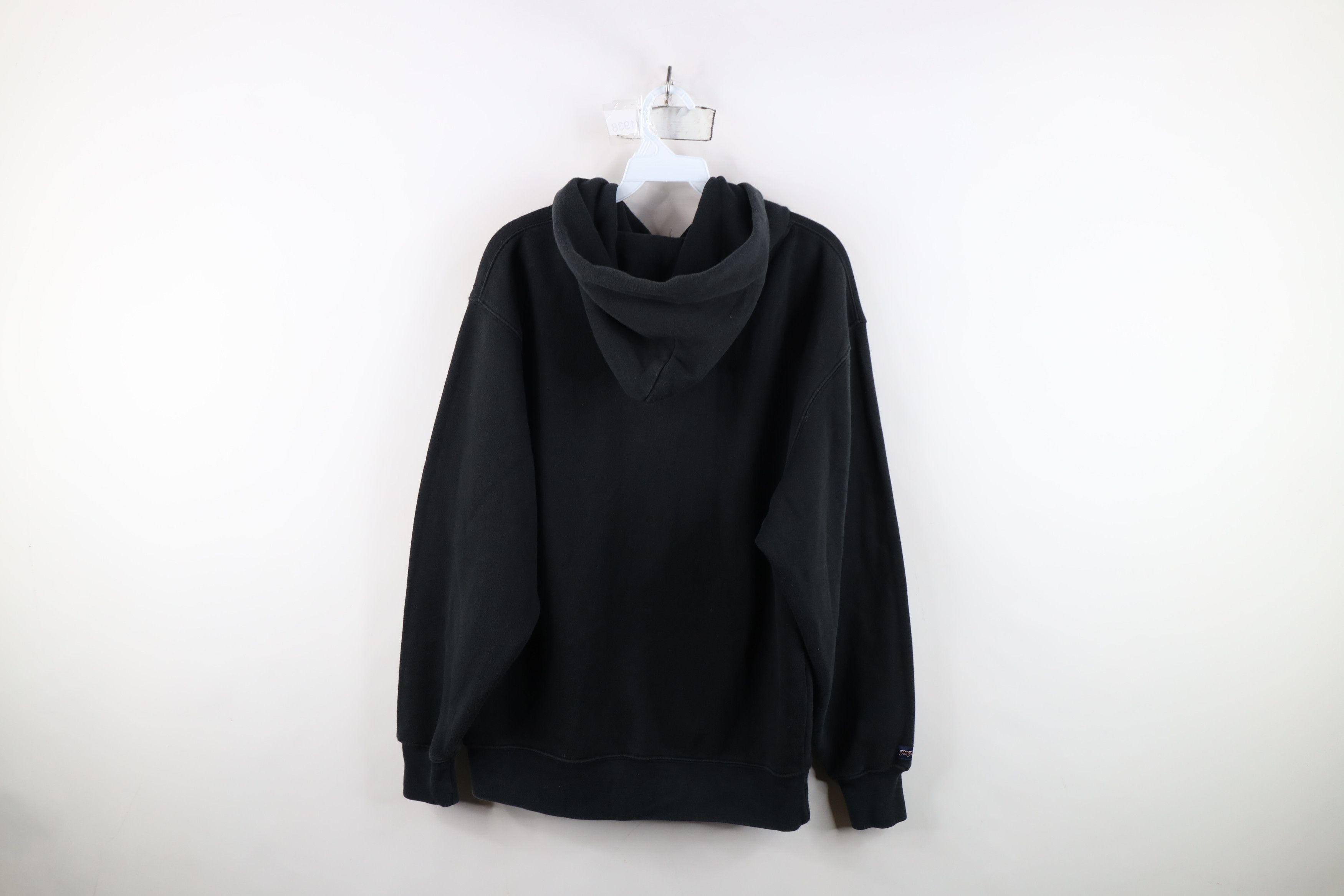 Vintage Vintage 90s Slippery Rock University Hoodie Sweatshirt Black Size US M / EU 48-50 / 2 - 11 Thumbnail