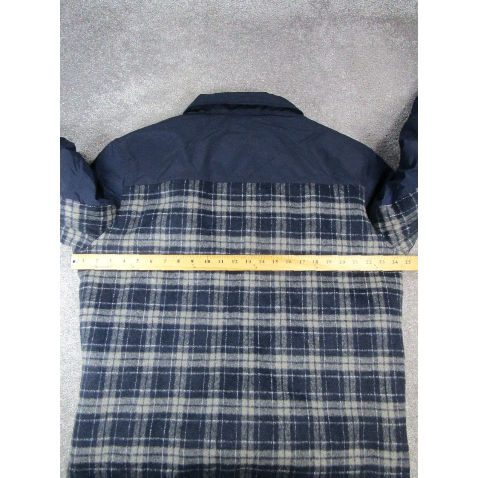 Lee Lee Bomber Jacket Mens Xl Blue Midweight Flannel New Work Size US XL / EU 56 / 4 - 6 Thumbnail
