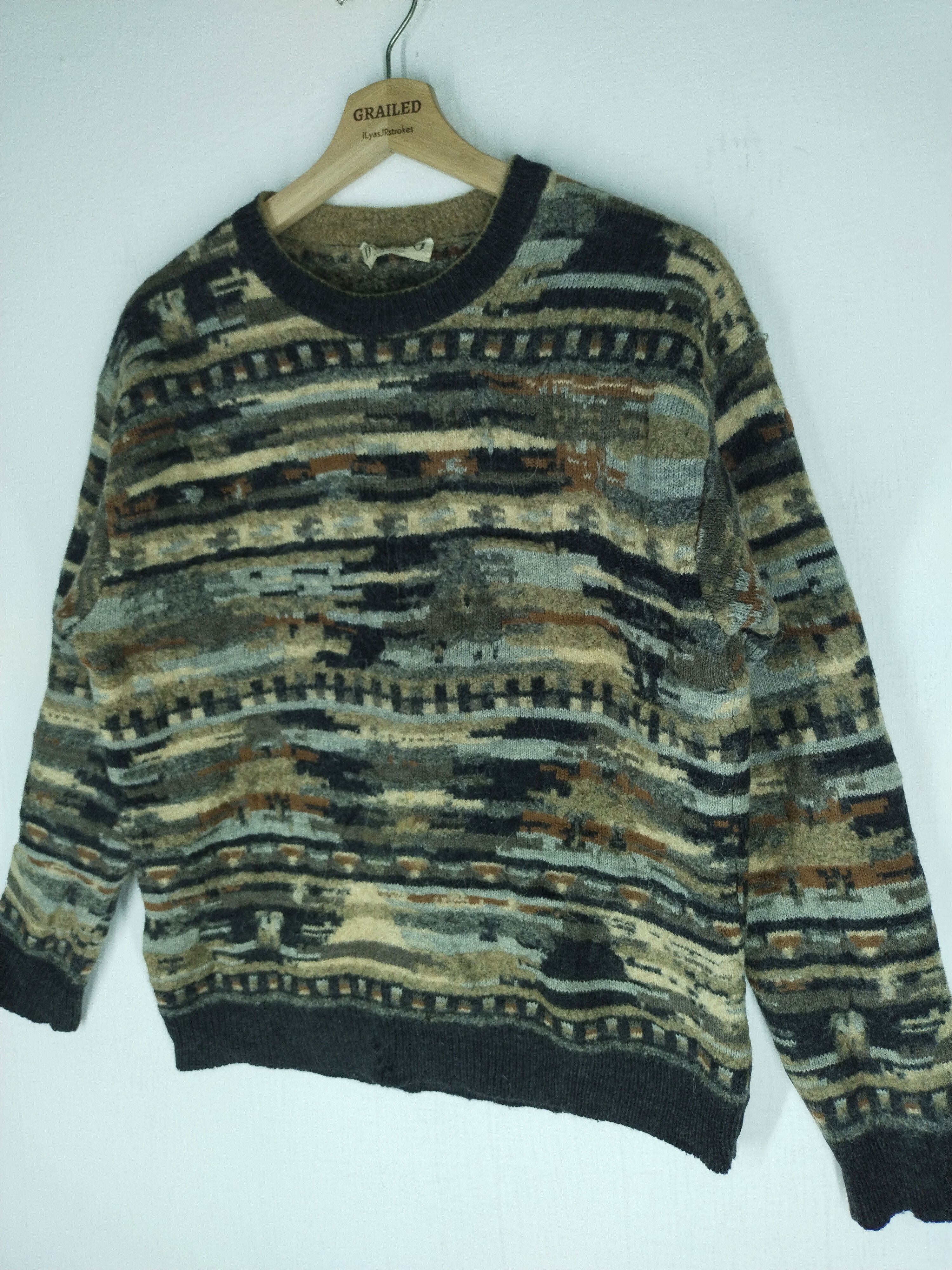 Homespun Knitwear × Vintage Vtg BOTTO Wool Knitwear Seditionaries Made in Italy Size US M / EU 48-50 / 2 - 4 Thumbnail