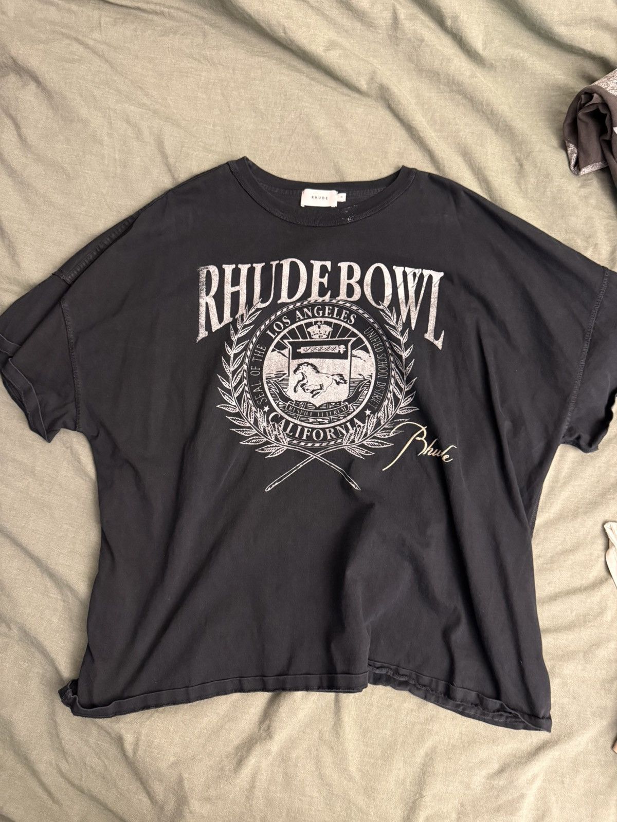 Rhude Rhude Bowl Logo Tee Size US XL / EU 56 / 4 - 1 Thumbnail