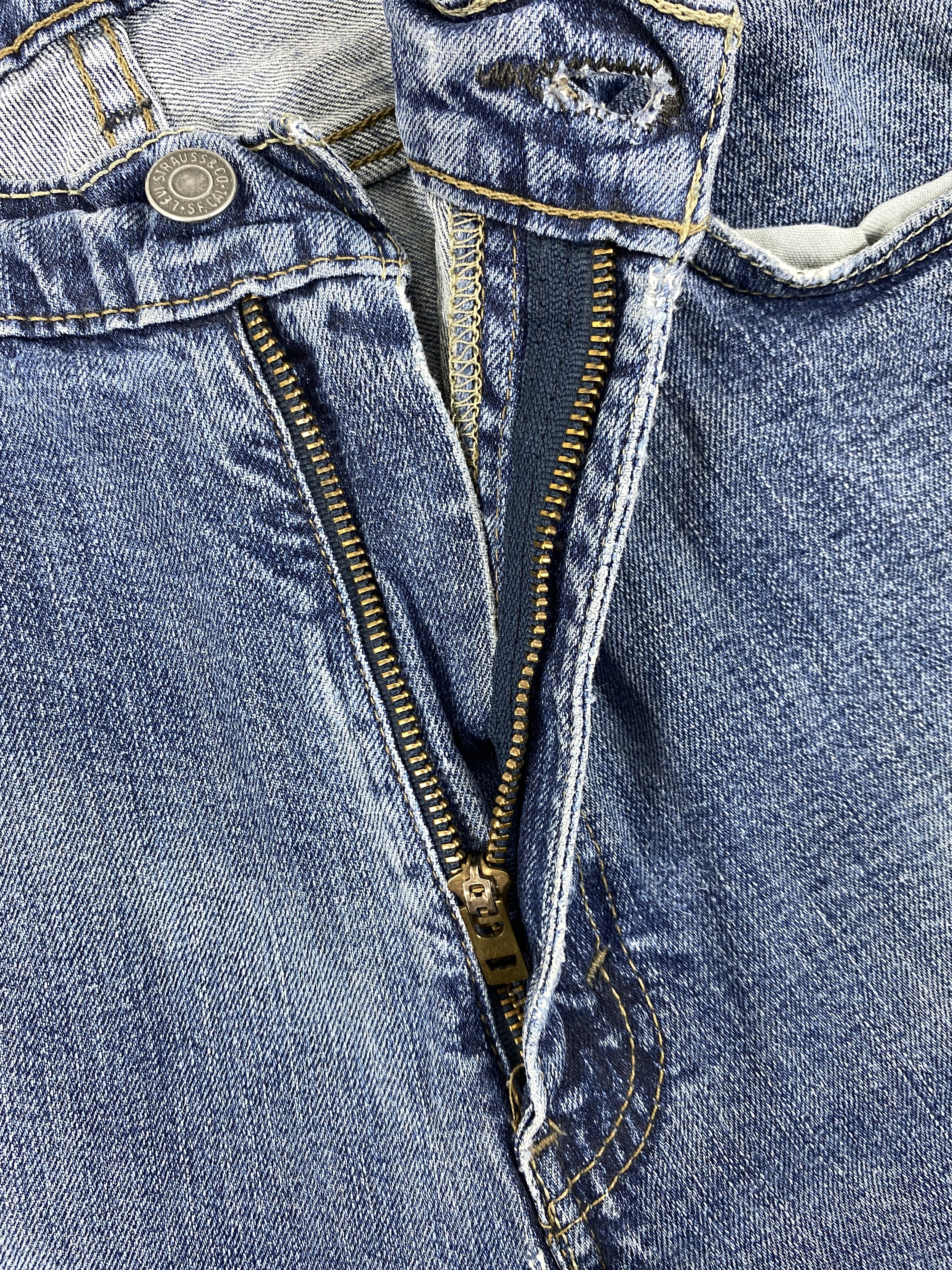 Levi's Vintage Levi's Distressed Denim 34 x 29 -JN568 Size US 34 / EU 50 - 6 Thumbnail