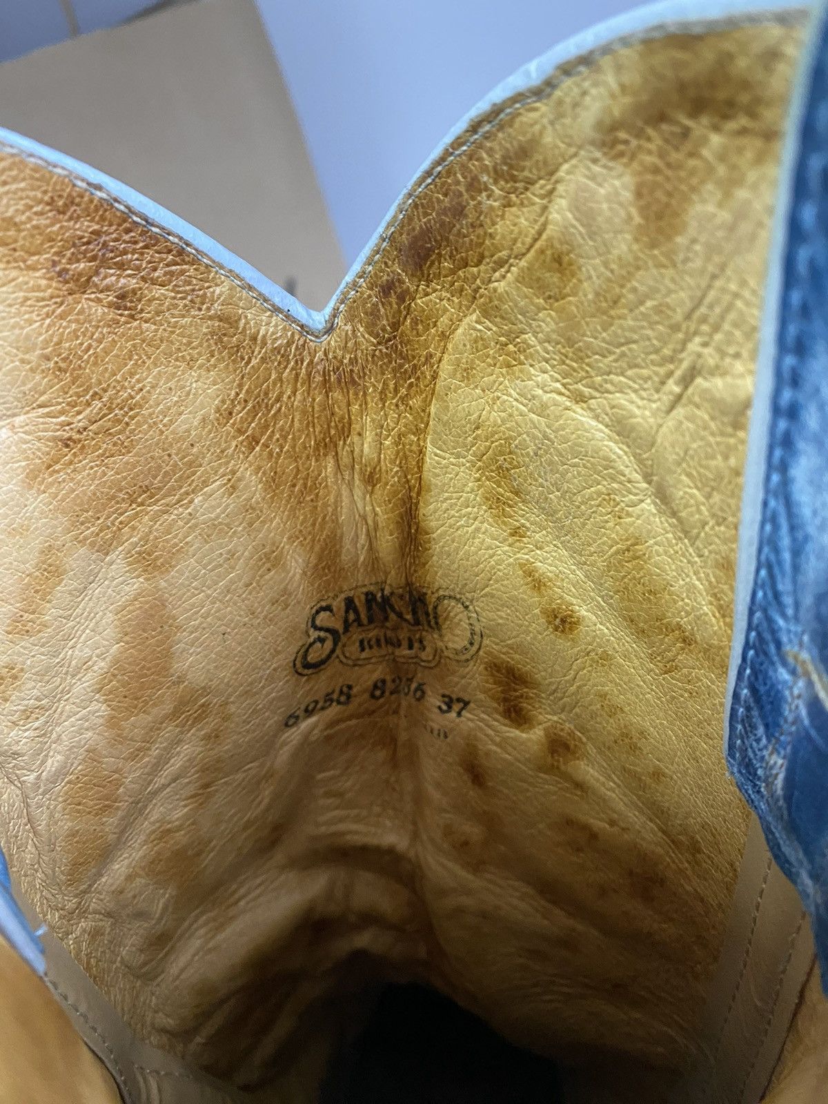 Sancho Boots × Vintage Vintage Sancho Cowboy Western Women’s Boots Size US 7 / IT 37 - 10 Thumbnail