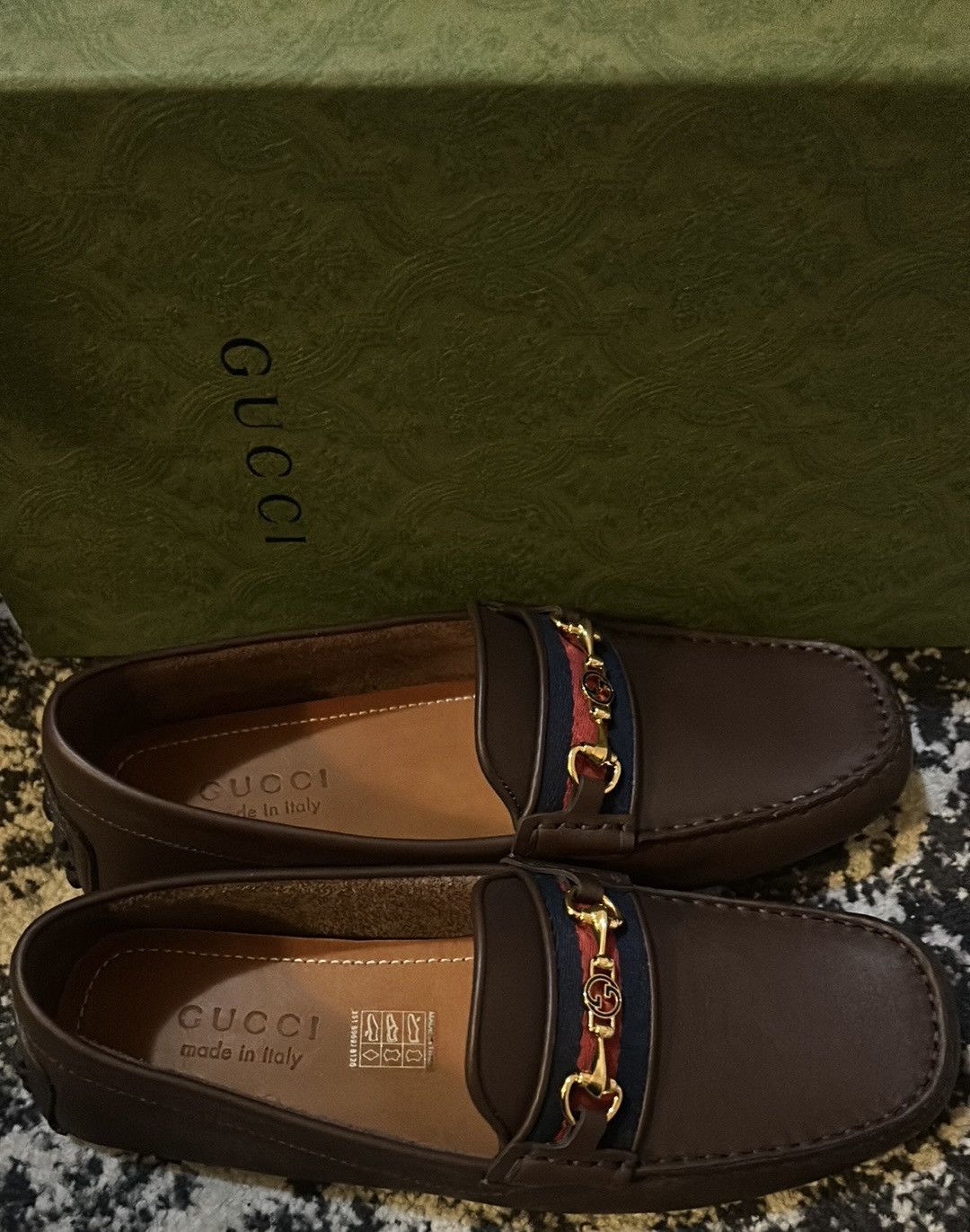 Gucci Gucci Horsebit Detail Leather Loafer Moccasin Leather Size US 6.5 / EU 39-40 - 5 Thumbnail