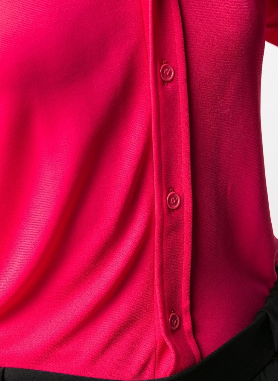 Bottega Veneta BNWT $1500 Bottega Veneta red blouse see through shirt Size M / US 6-8 / IT 42-44 - 3 Thumbnail