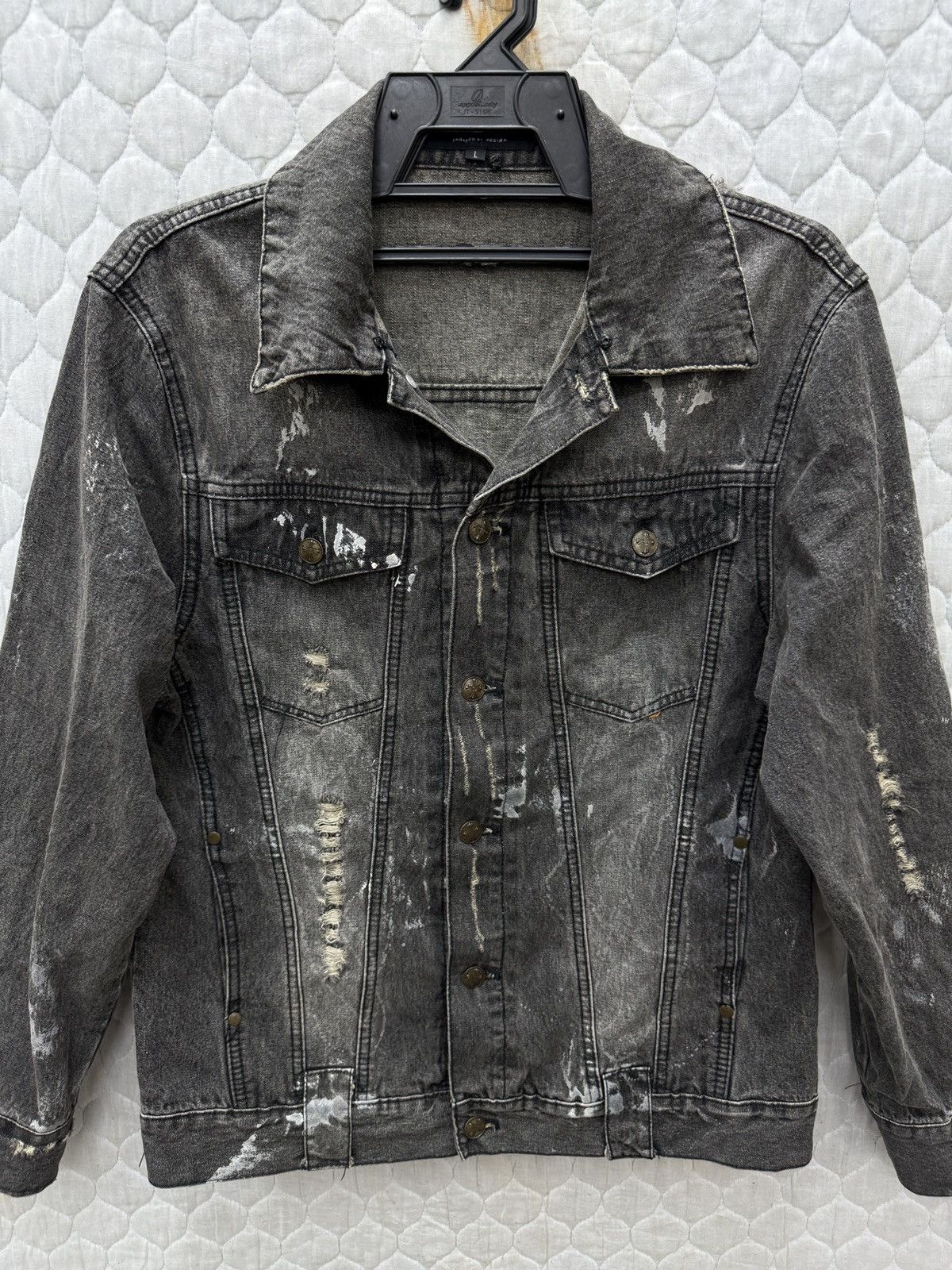 14th Addiction 💥💥🔥STEALS IN THE ATTIC DENIM JACKET Size M / US 6-8 / IT 42-44 - 14 Thumbnail