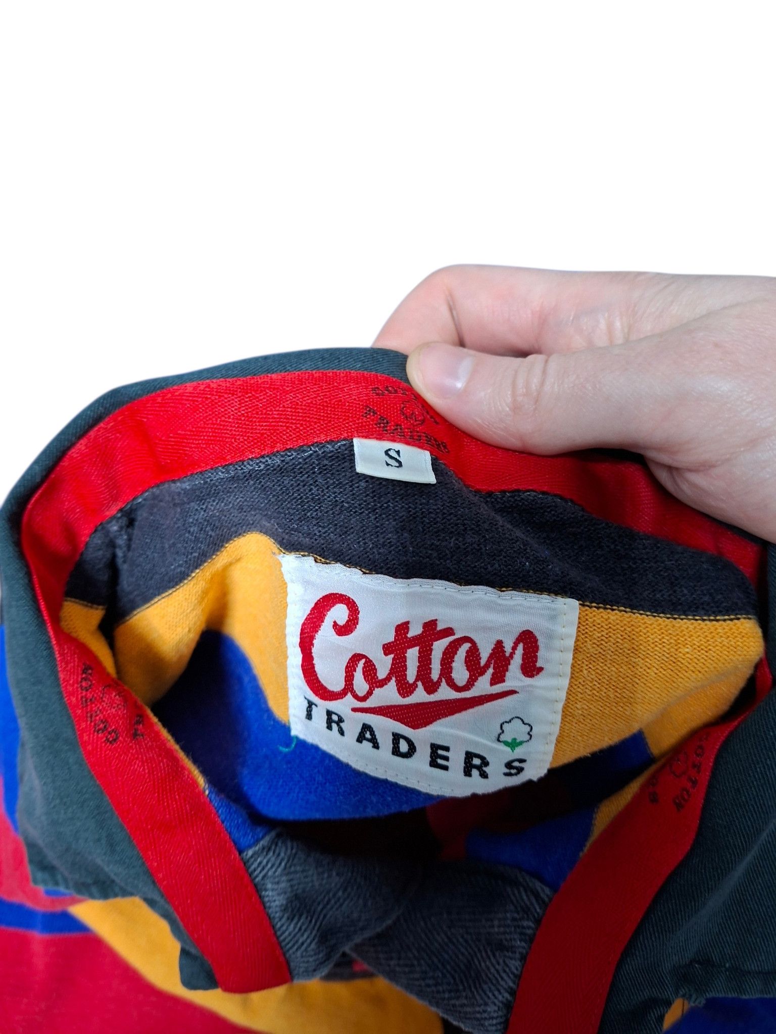 Cotton Traders COTTON TRADERS VINTAGE 80S REFEREE RUGBY SHIRT Size US S / EU 44-46 / 1 - 5 Thumbnail