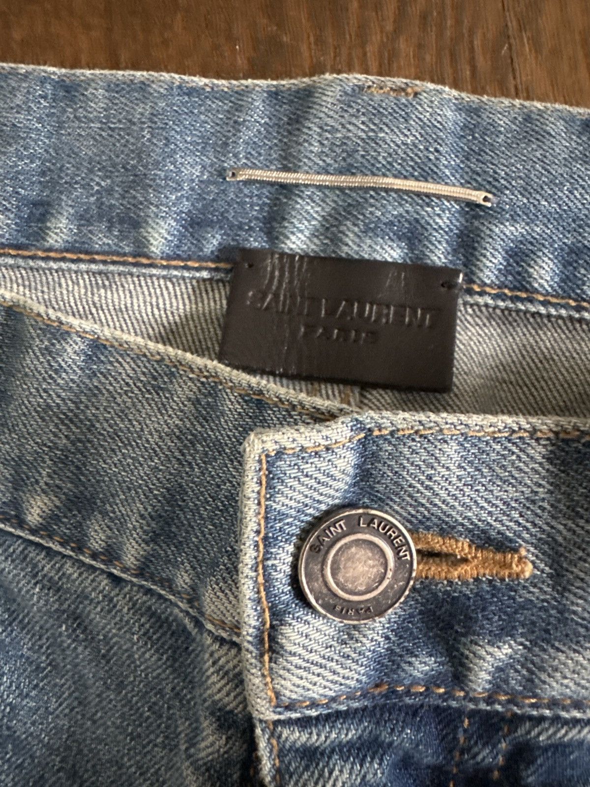 Yves Saint Laurent D03 M/SK-LW Denim Size US 34 / EU 50 - 3 Thumbnail