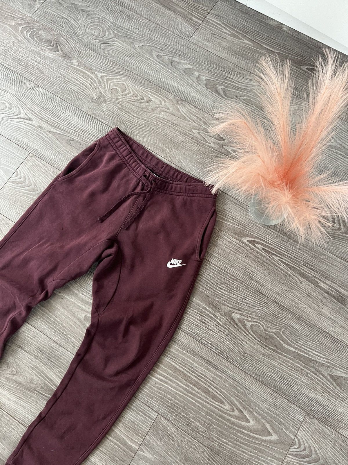 Nike ‼️Nike Classic New Collection Knit Logo Swoosh Joggers‼️ Size US 31 - 3 Thumbnail