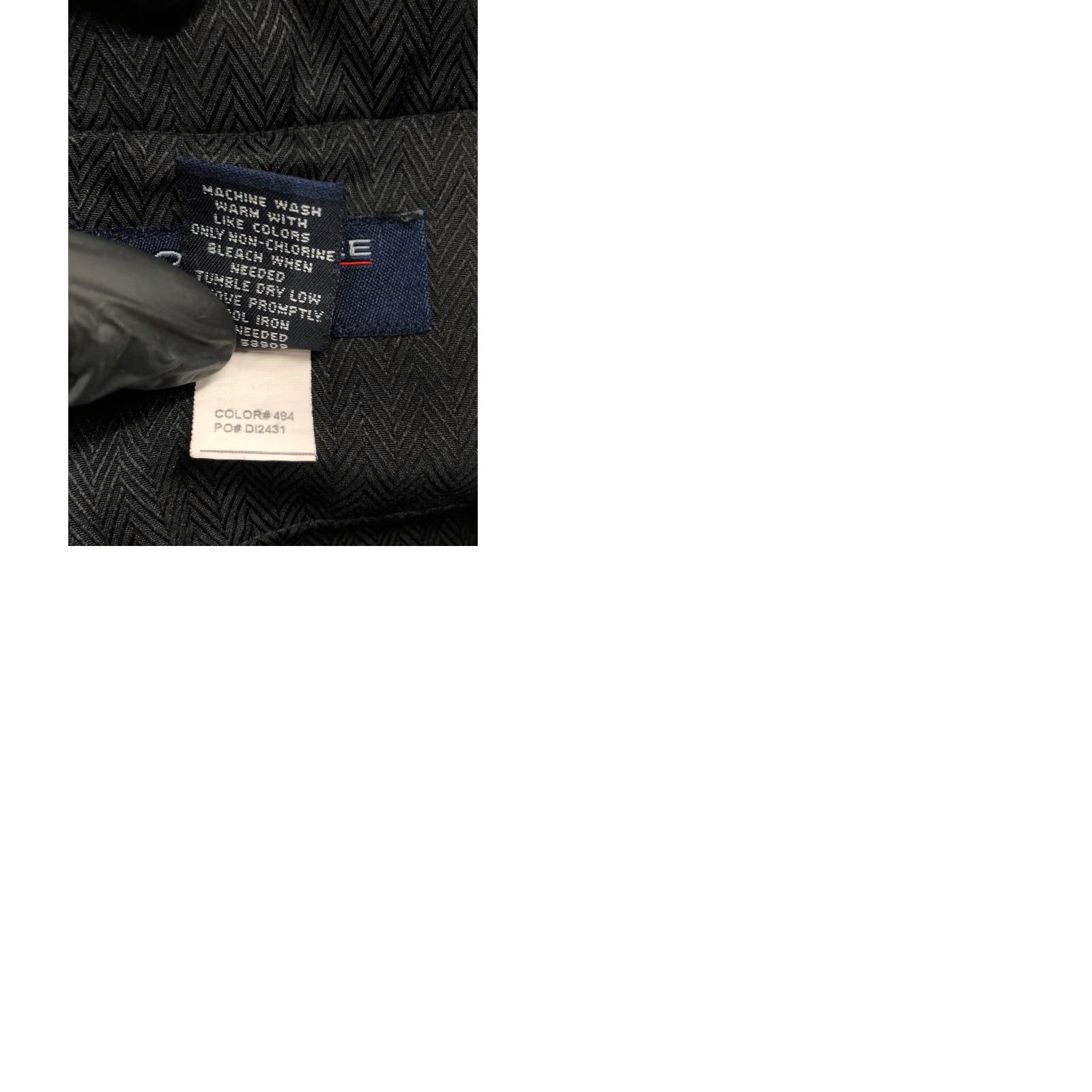 Roundtree & Yorke Roundtree & Yorke Dress Pants 34x30 Mens Black Easy Care Stretch 5-Pocket Hook Eye Flat Front Regular Size US 34 / EU 50 - 9 Thumbnail