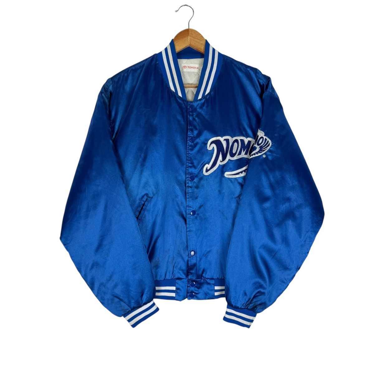 Vintage 🌟90s HIDEO NOMO BASEBALL TOYOTA VARSITY JACKET Size US S / EU 44-46 / 1 - 1 Thumbnail