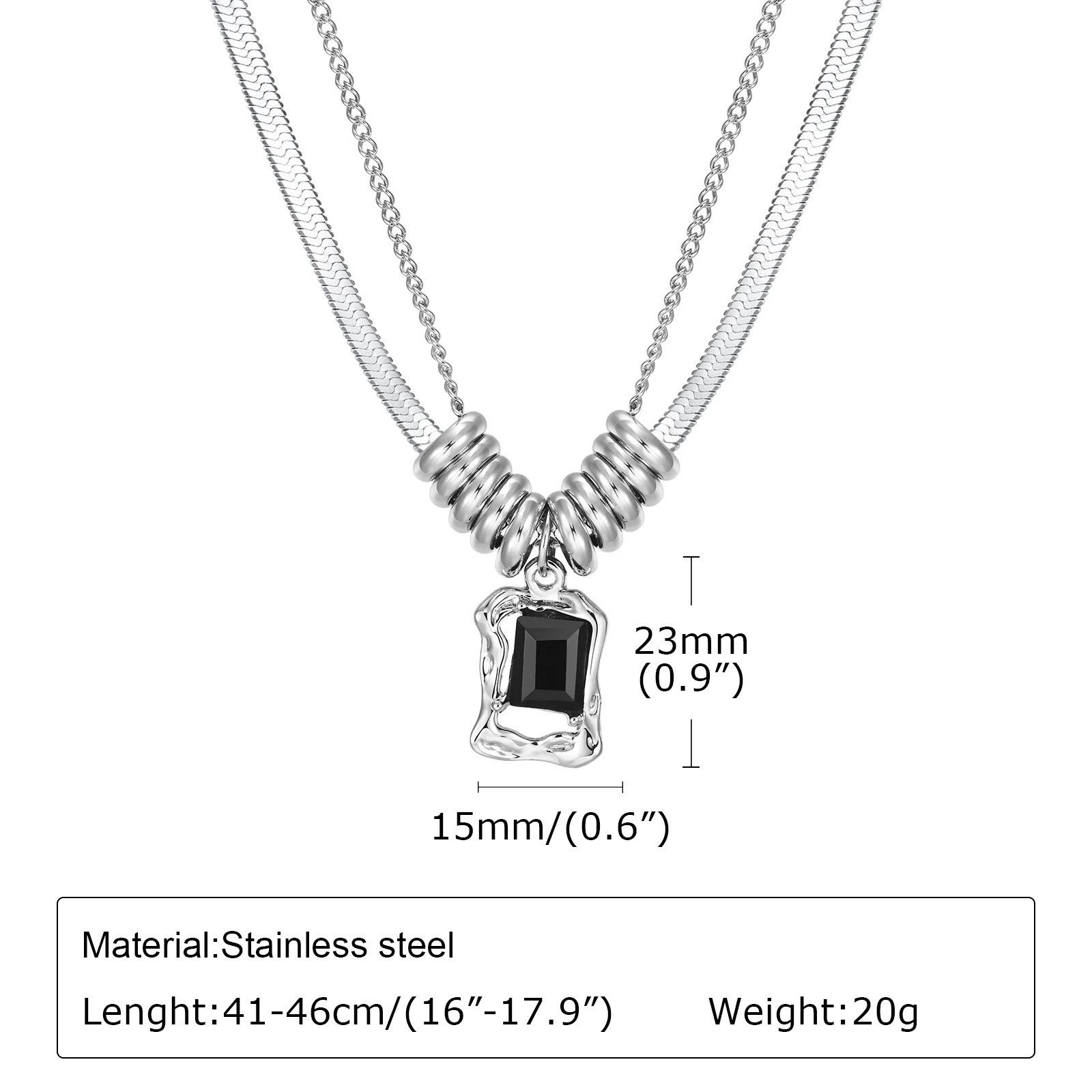 Jewelry Herringbone Chain Necklace Size ONE SIZE - 5 Thumbnail