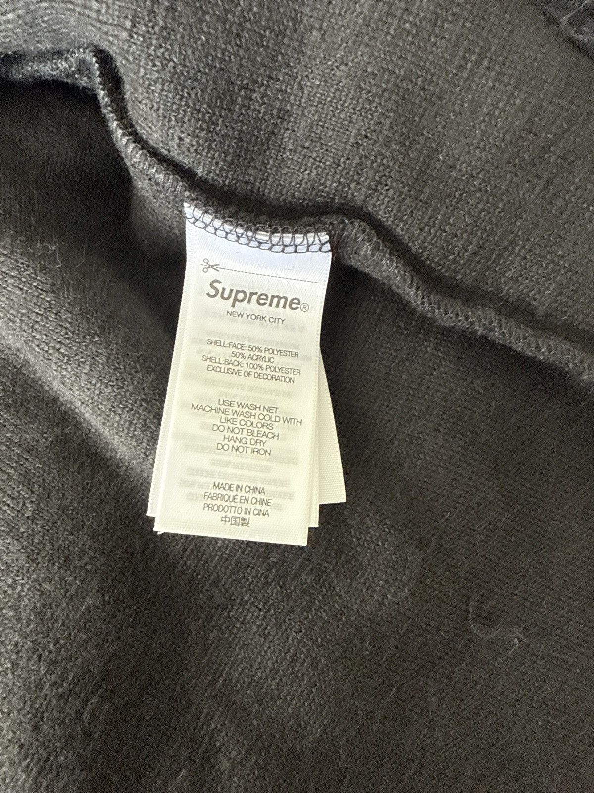 Supreme Supreme shoulder fleece zip up jacket Size US M / EU 48-50 / 2 - 5 Thumbnail