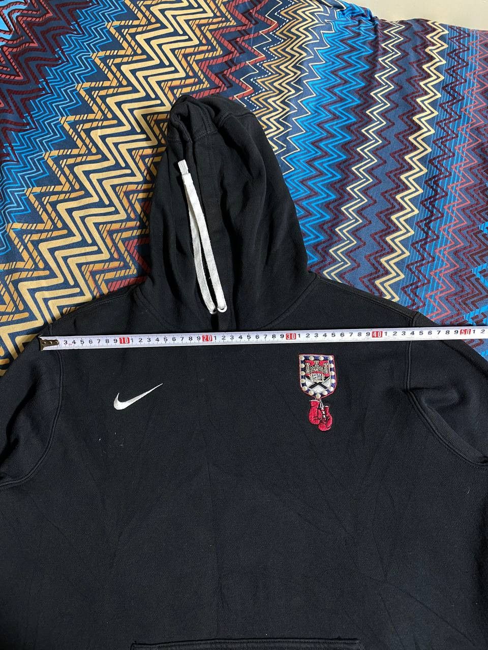 Nike × Vintage Sweatshirt Nike Vintage Big Central Logo 90s Outdoor Style Size US M / EU 48-50 / 2 - 9 Thumbnail