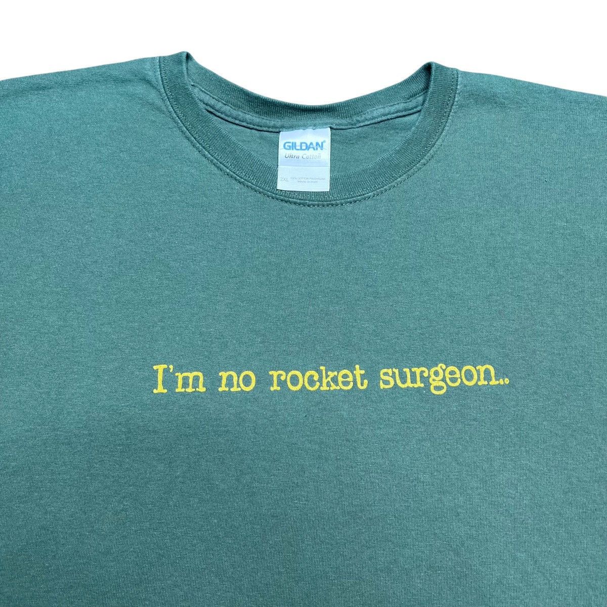 Other × Vintage Vtg 2000s Im No Rocket Surgeon Script Text Funny Humor Tee Size US XXL / EU 58 / 5 - 4 Thumbnail