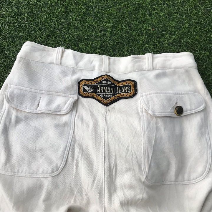 Emporio Armani × Giorgio Armani Vintage Armani Jeans Garment Sweat Jogger Pants Trackpants Size US 35 - 2 Thumbnail