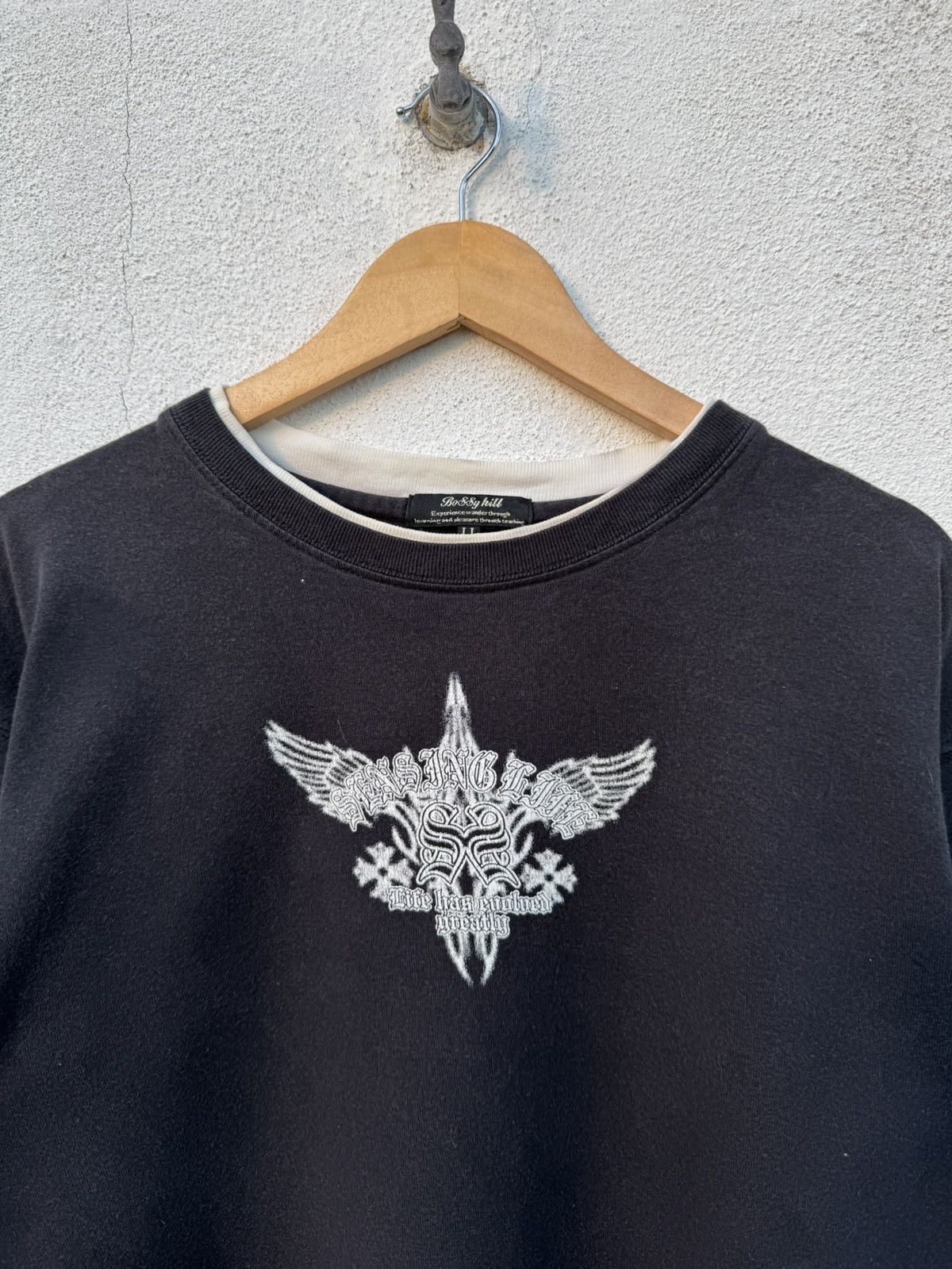 If Six Was Nine 2000s Japanese Archive Double Layer Long Sleeve Size US L / EU 52-54 / 3 - 4 Thumbnail
