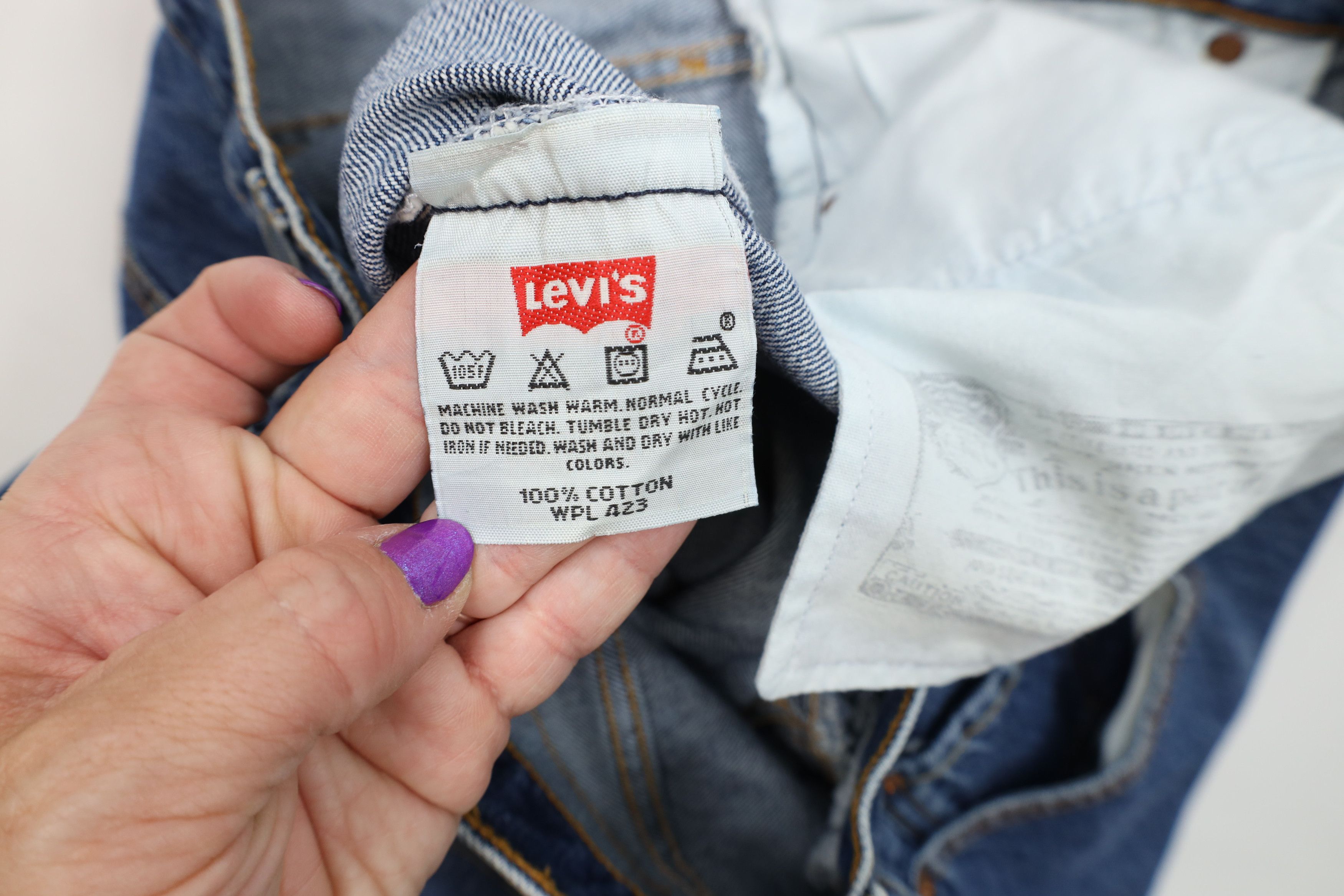 Levi's Vintage Y2K 2006 Levis 501xx Fly Original Fit Denim Jeans Size US 36 / EU 52 - 6 Thumbnail