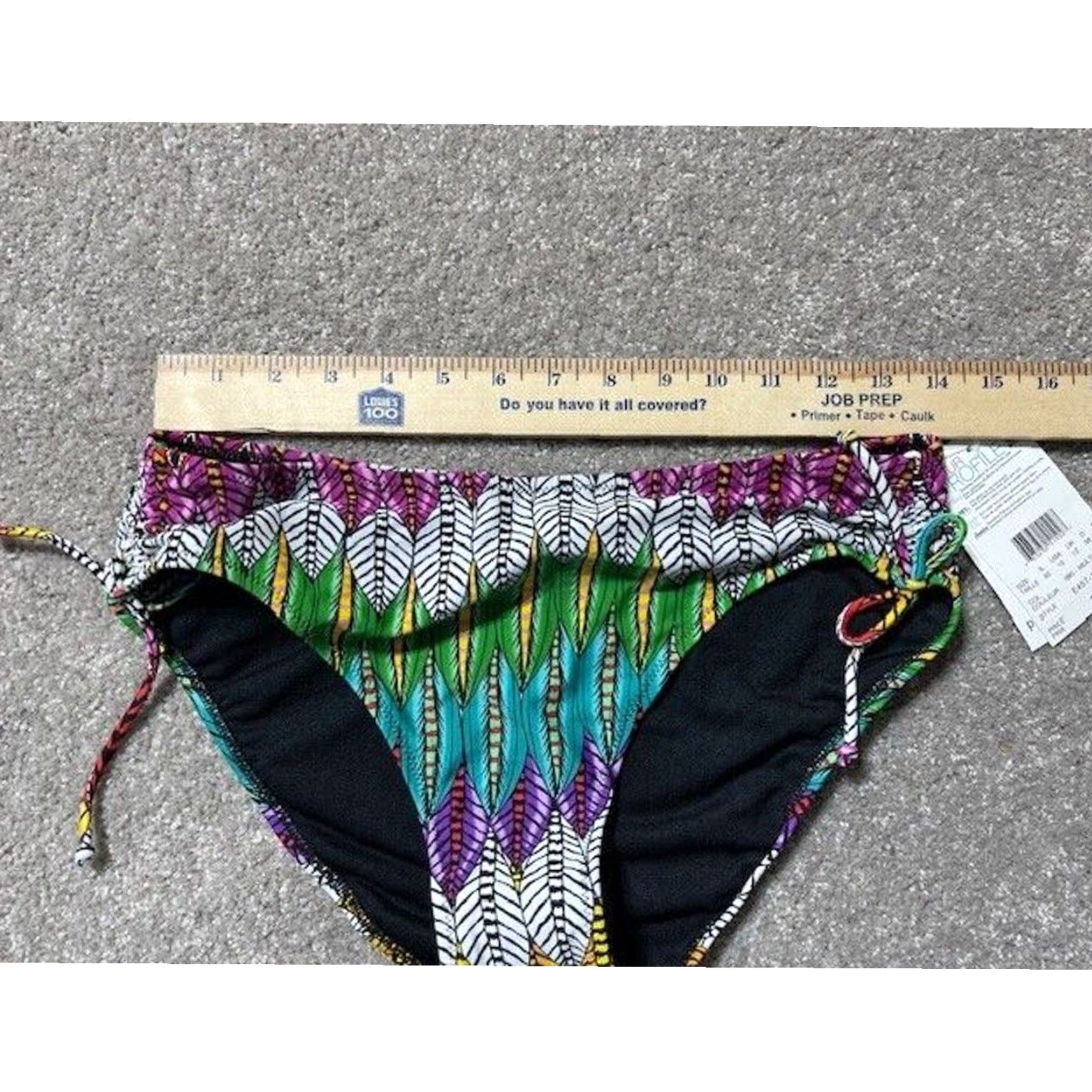Swims Profile Swim Bikini Bottom 10 Side Tie Boho Festival Tribal Vacation Colorful Size 32" / US 10 / IT 46 - 3 Thumbnail