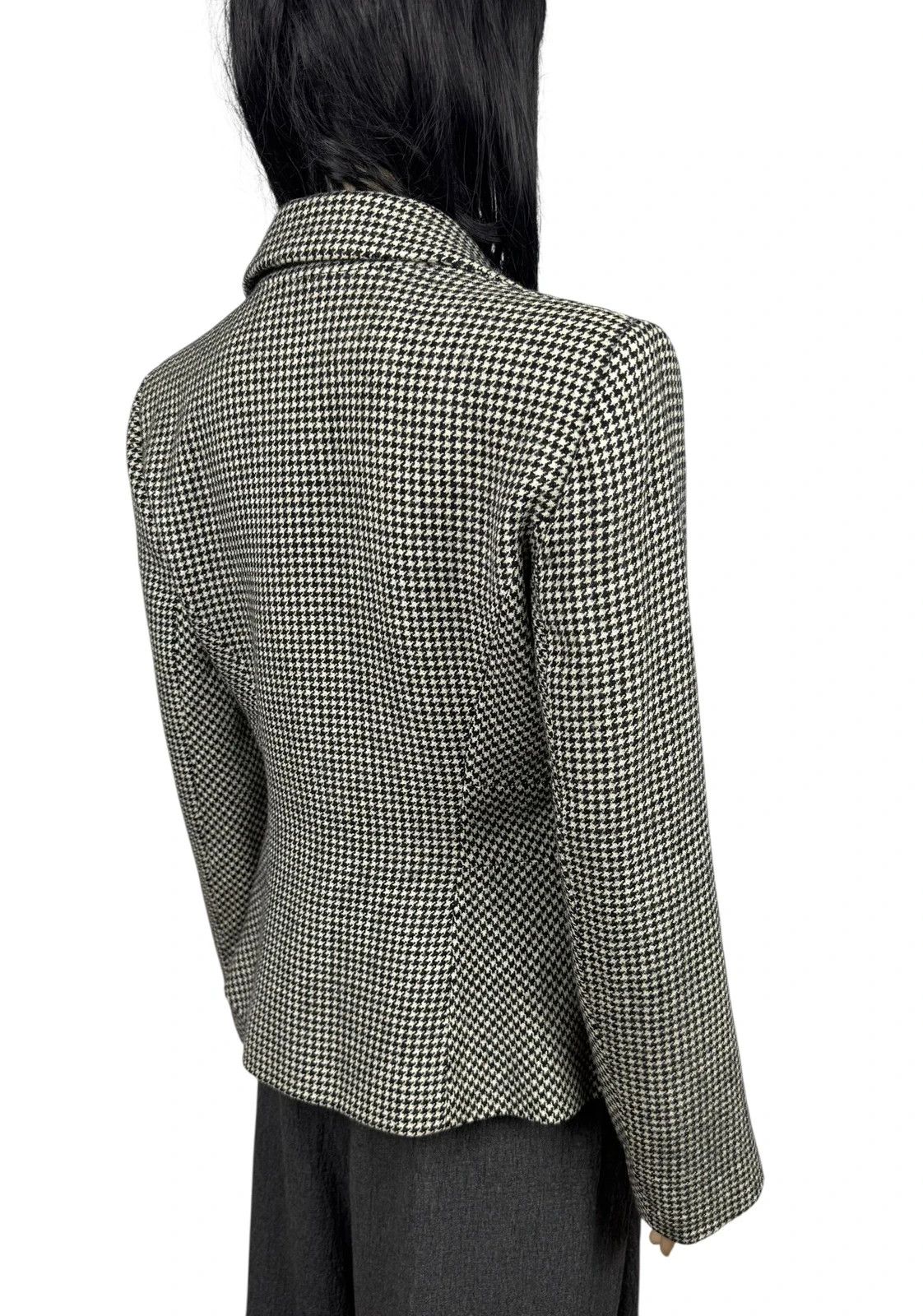 Valentino Valentino Roma Wool Blazer Houndstooth size 46 Size L / US 10 / IT 46 - 8 Thumbnail