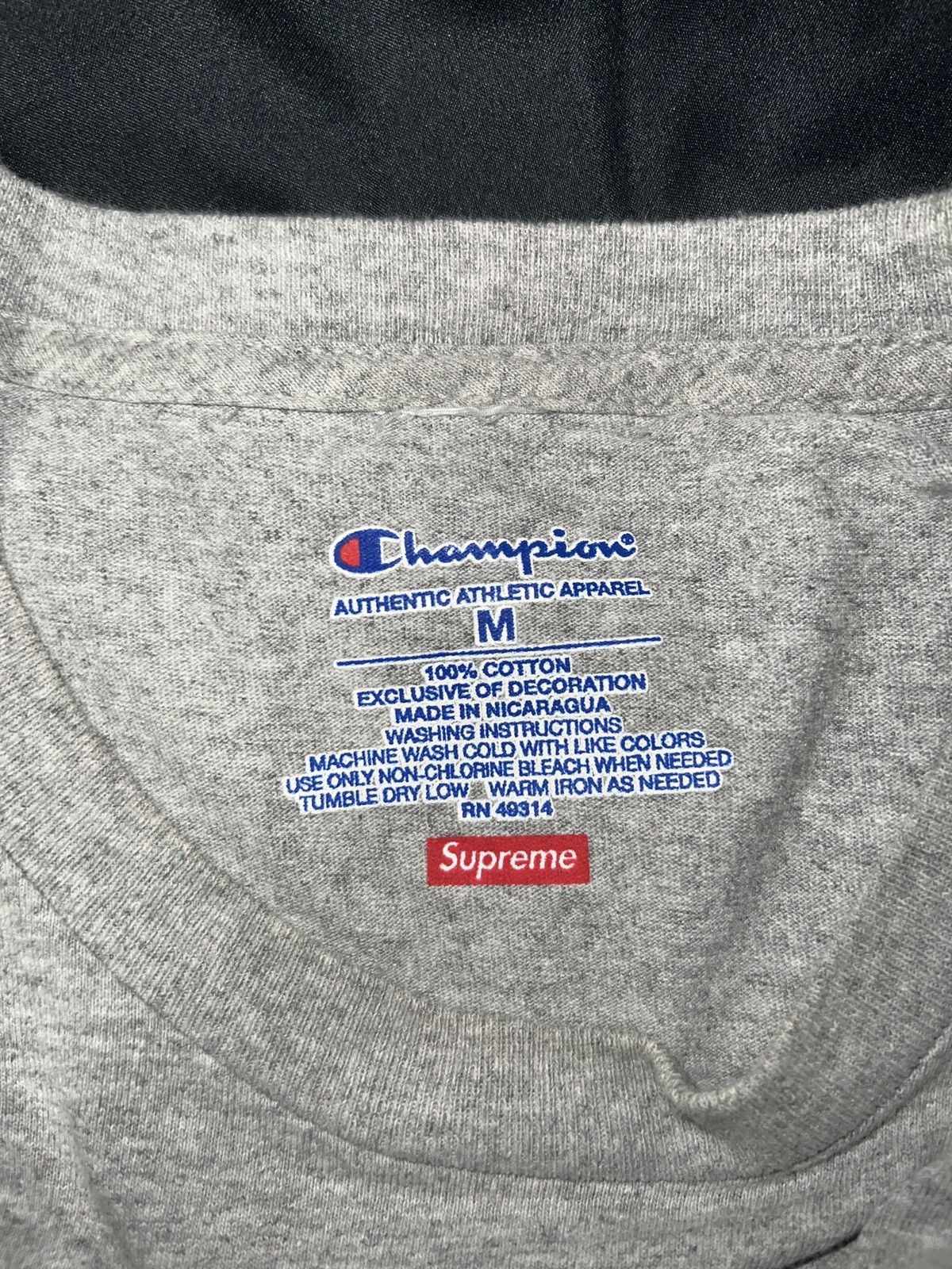 Champion × Supreme Champion X Supreme Long Sleeve Size US M / EU 48-50 / 2 - 1 Thumbnail