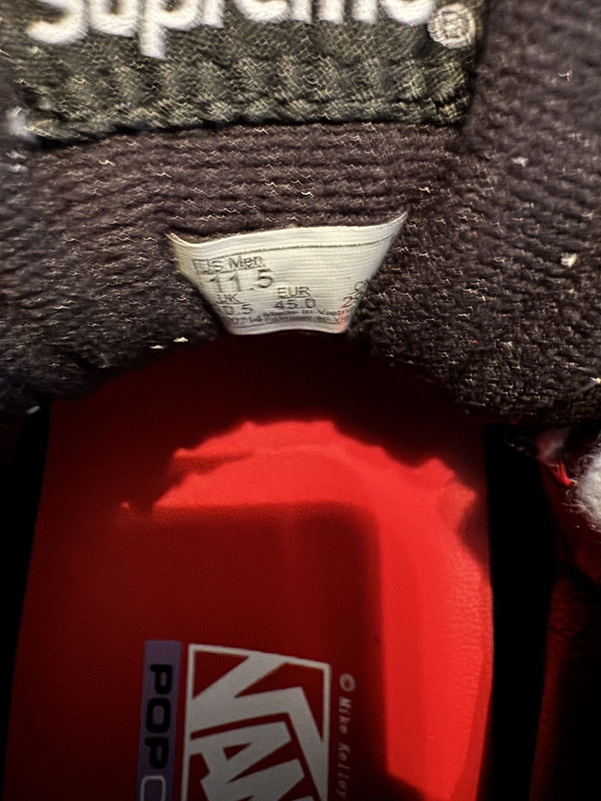 Supreme × Vans Supreme x Mike Kelley Vans Half Cab Size US 11.5 / EU 44-45 - 7 Thumbnail