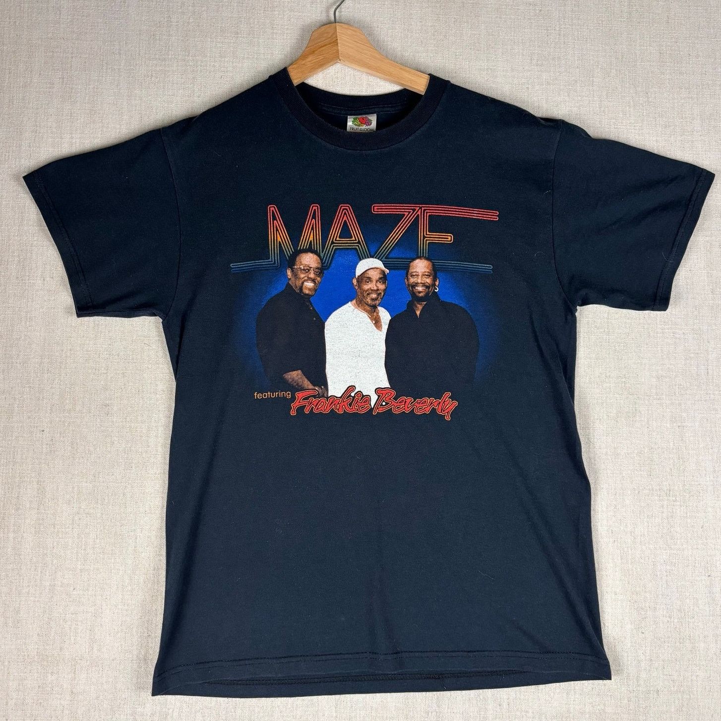 Fruit Of The Loom Maze Frankie Beverly We Are One Y2K Medium Band Tee Size US M / EU 48-50 / 2 - 1 Thumbnail